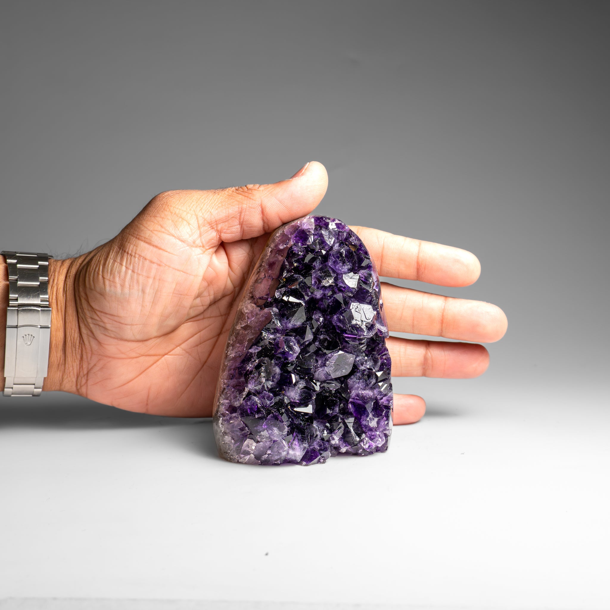 Genuine Amethyst Crystal Cluster from Brazil (1.1 lbs)