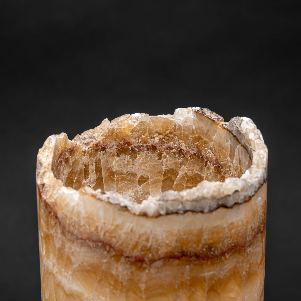 Order Rare Round Banded Onyx Lamp at Astro Gallery, Trusted Since