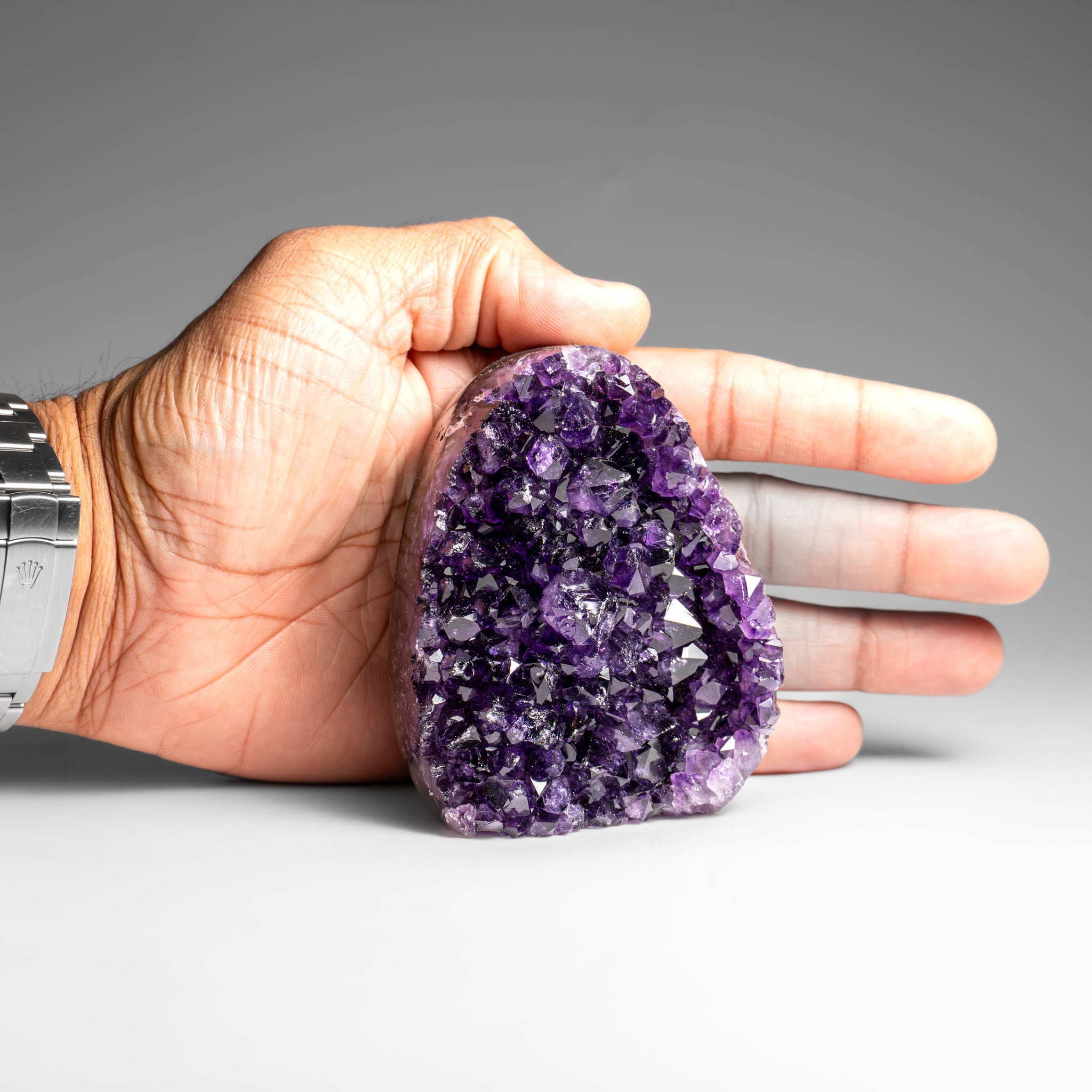 Genuine Amethyst Crystal Cluster from Brazil (.9 lbs)