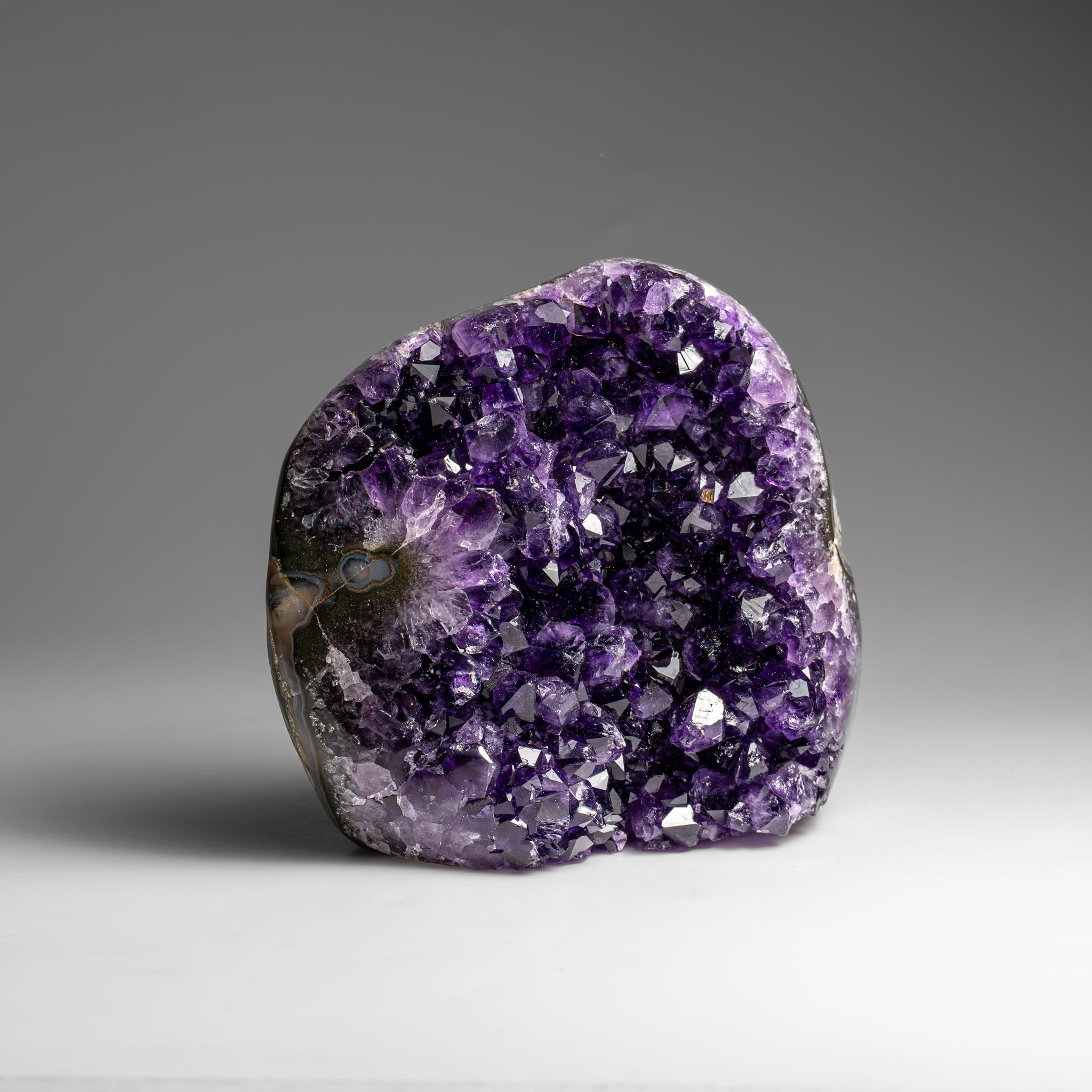 Genuine Amethyst Crystal Cluster from Brazil (1.9 lbs)