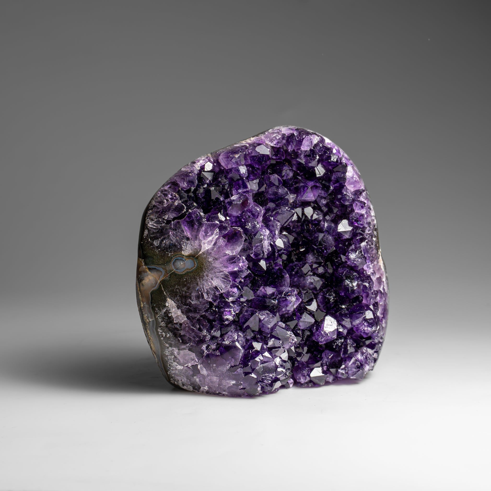 Genuine Amethyst Crystal Cluster from Brazil (1.9 lbs)