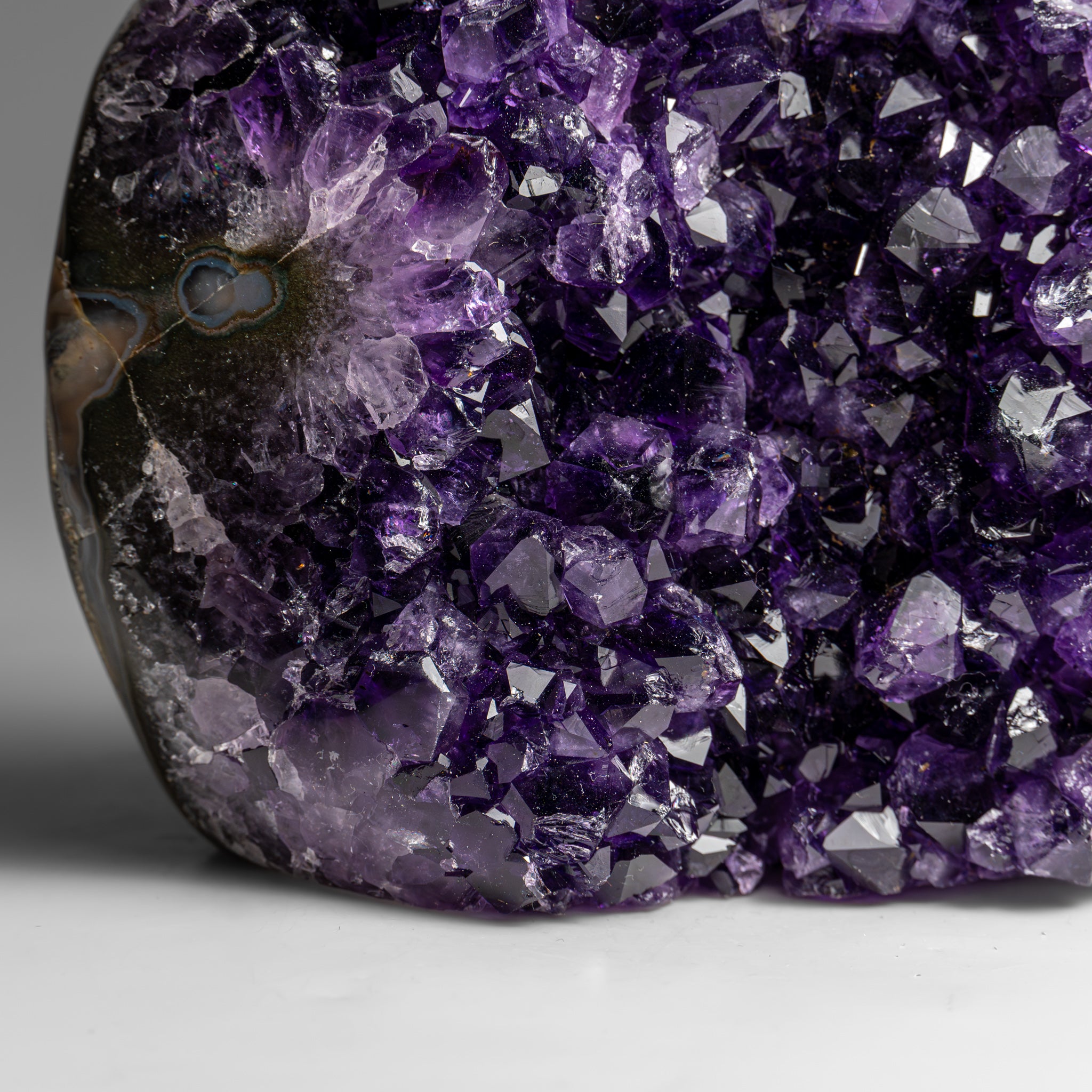 Genuine Amethyst Crystal Cluster from Brazil (1.9 lbs)