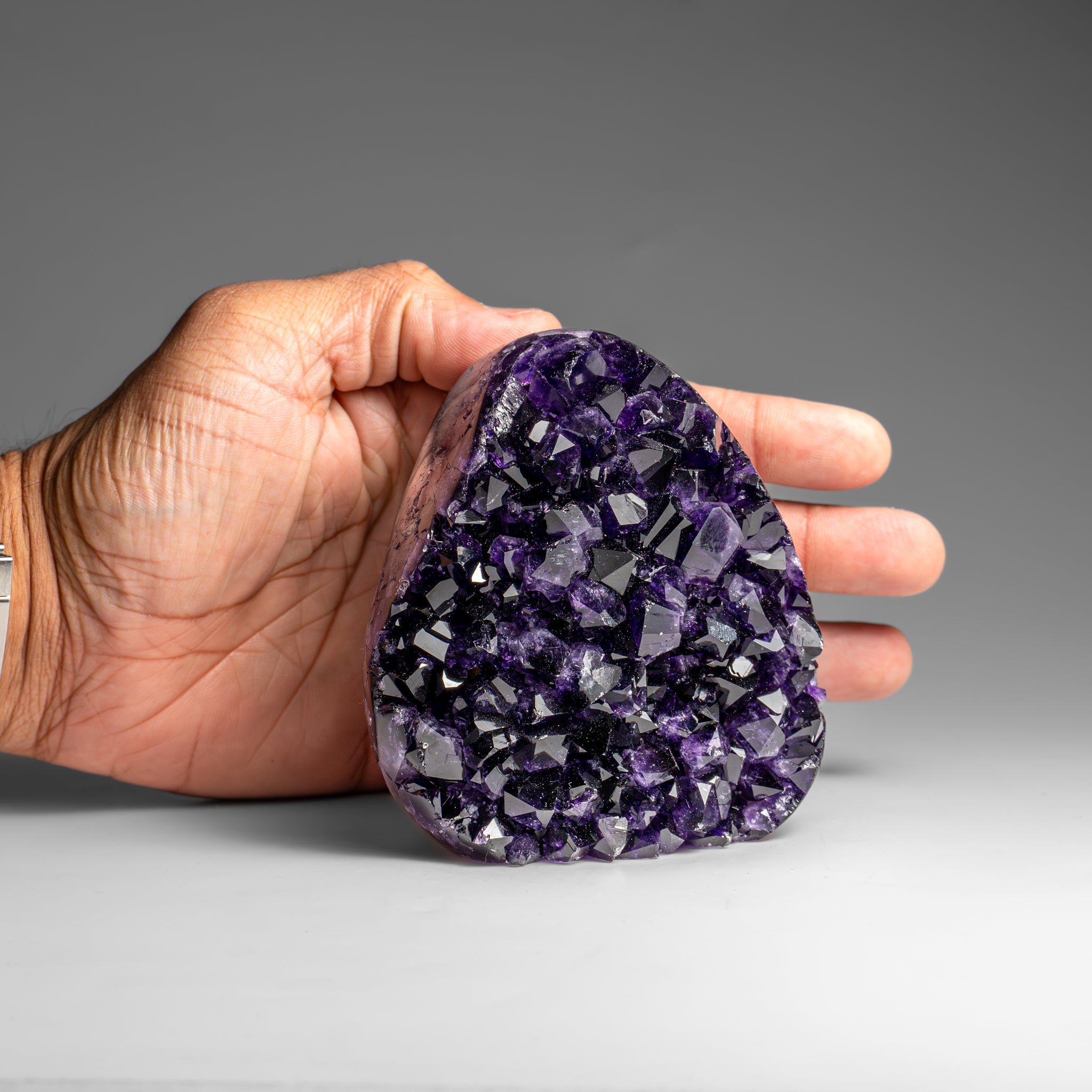 Genuine Amethyst Crystal Cluster from Brazil (1.7 lbs)