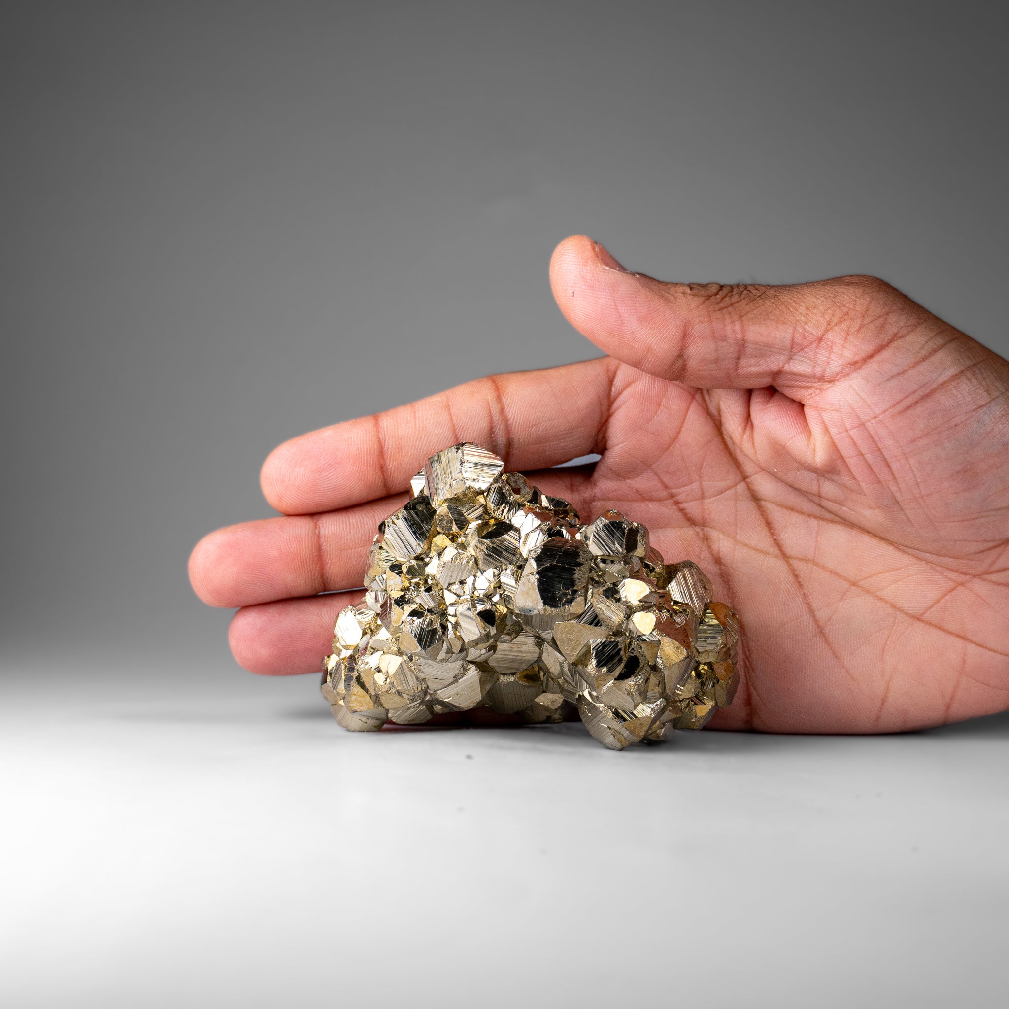 Pyrite Cluster from Huanuco Province, Peru (323.3 grams)