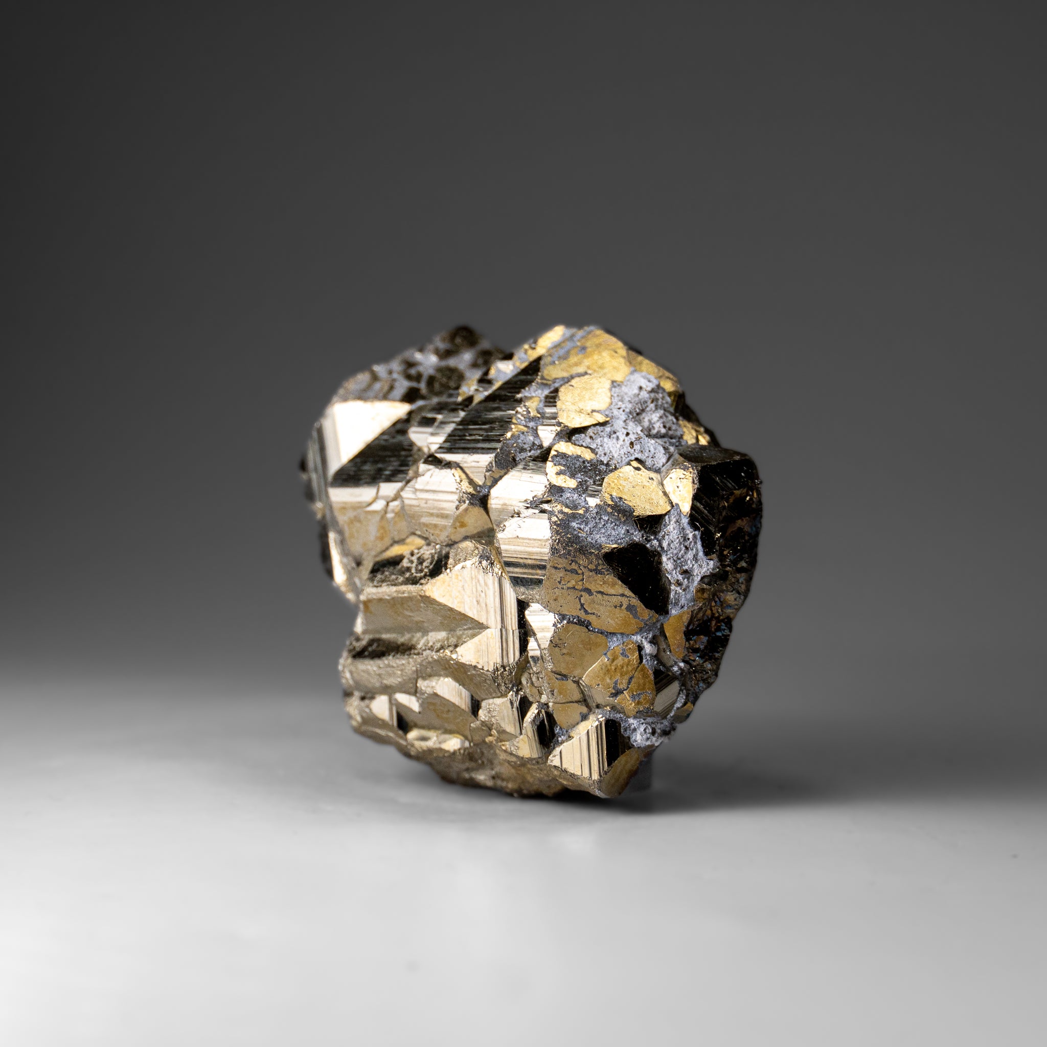 Pyrite Cluster from Huanuco Province, Peru (313.3 grams)