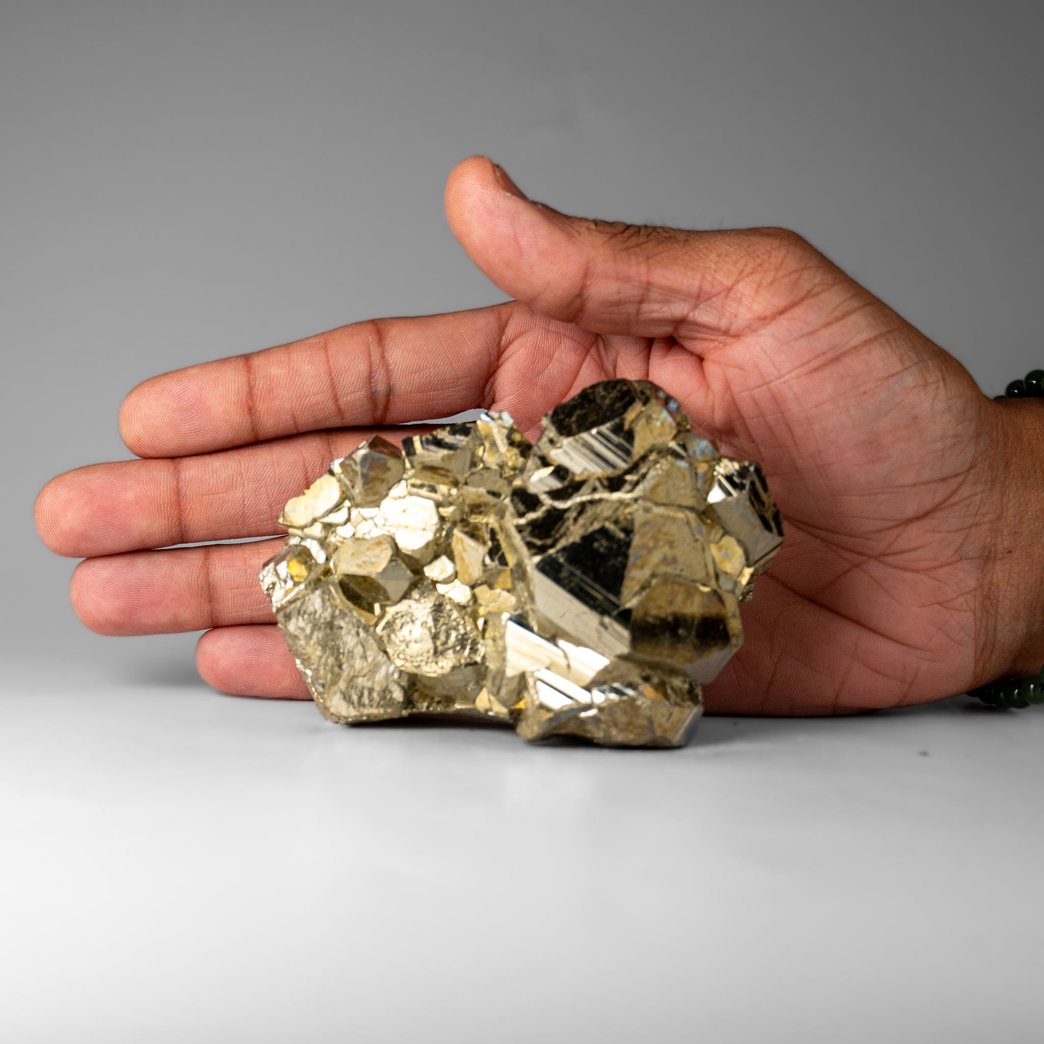 Pyrite Cluster from Huanuco Province, Peru (488.6 grams)