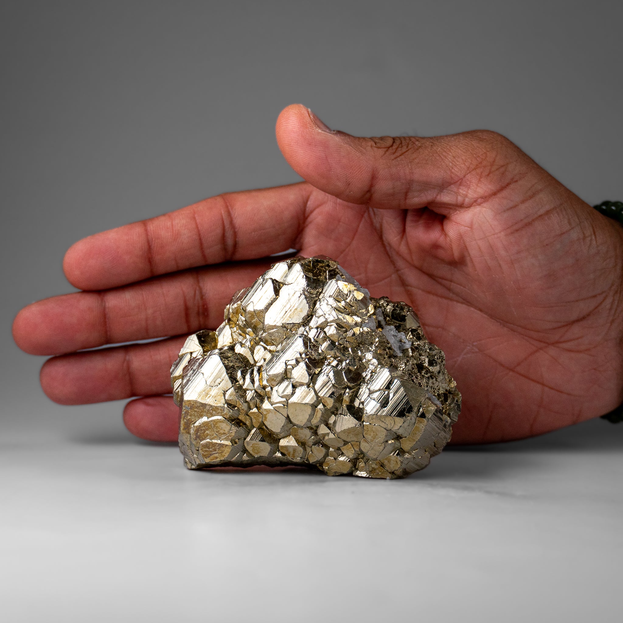 Pyrite Cluster from Huanuco Province, Peru (362.5 grams)