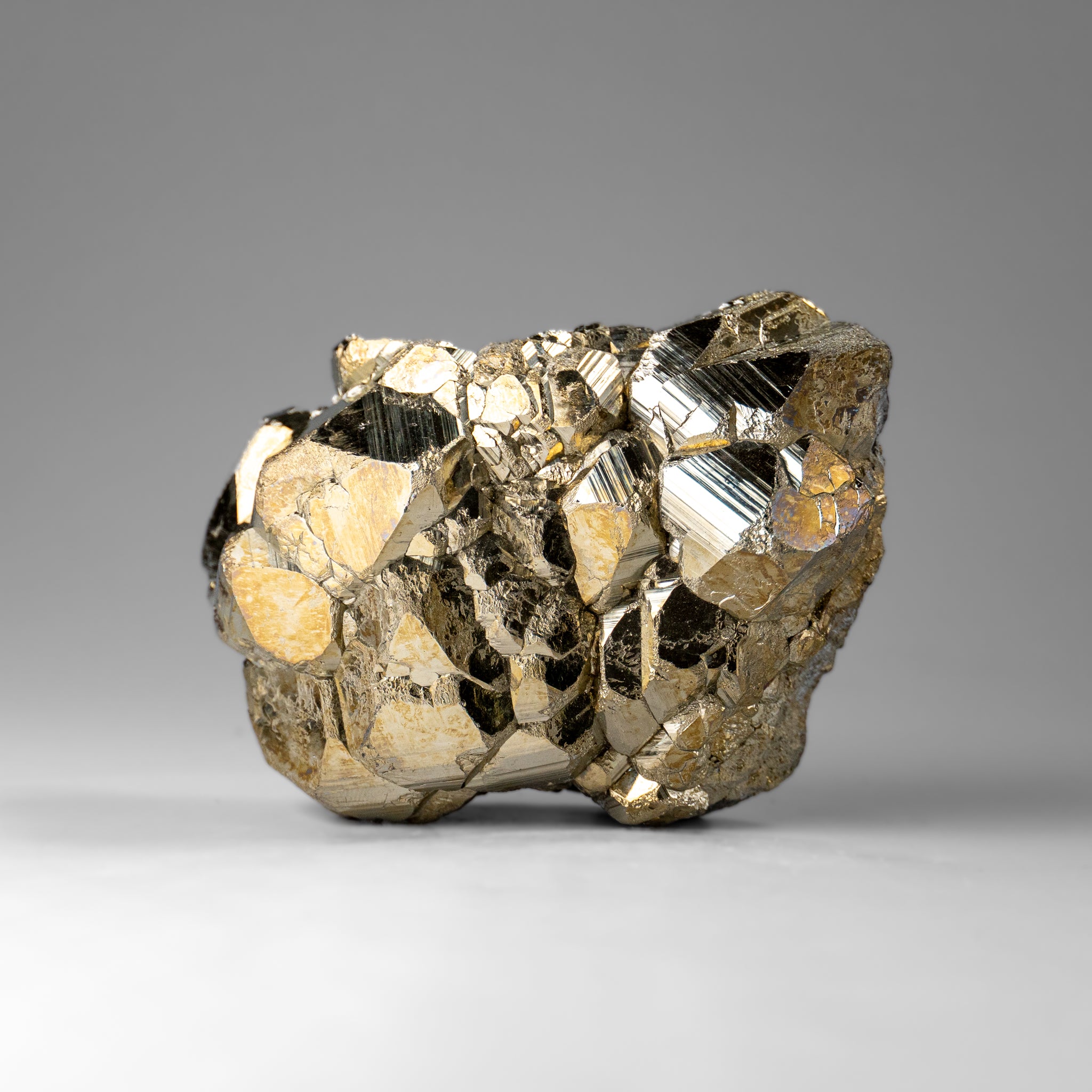 Pyrite Cluster from Huanuco Province, Peru (552.2 grams)