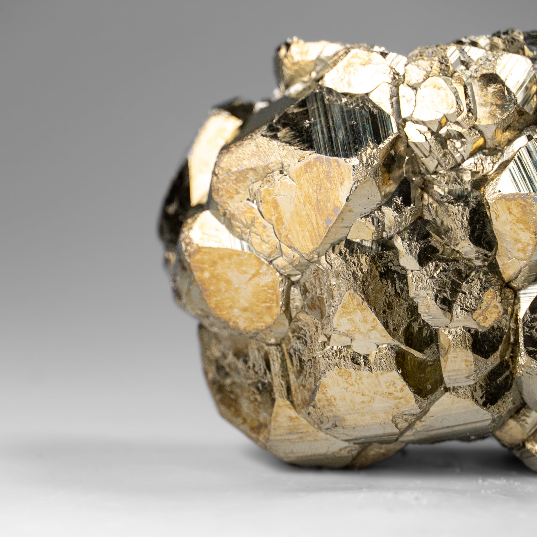 Pyrite Cluster from Huanuco Province, Peru (552.2 grams)