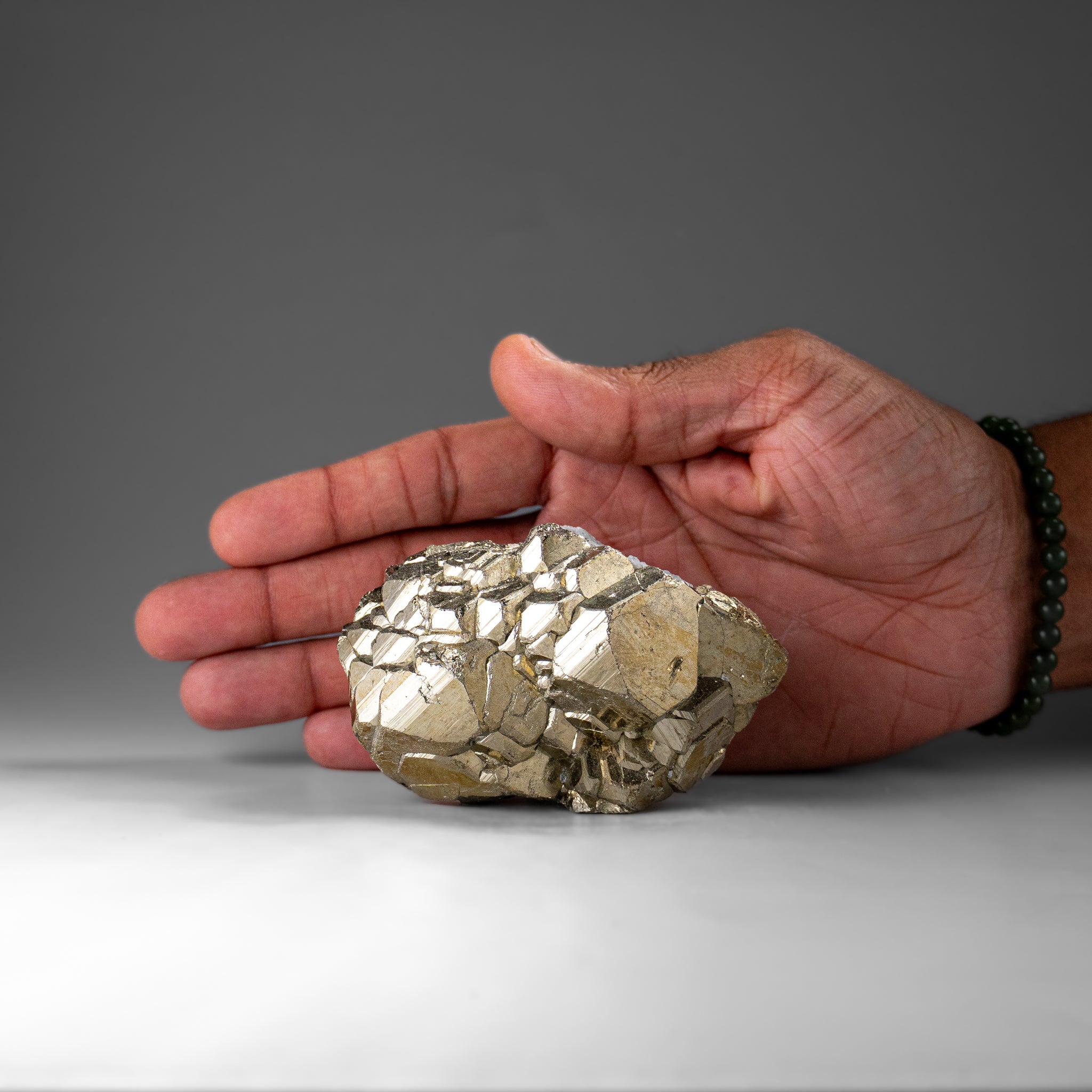 Pyrite Cluster from Huanuco Province, Peru (570 grams)
