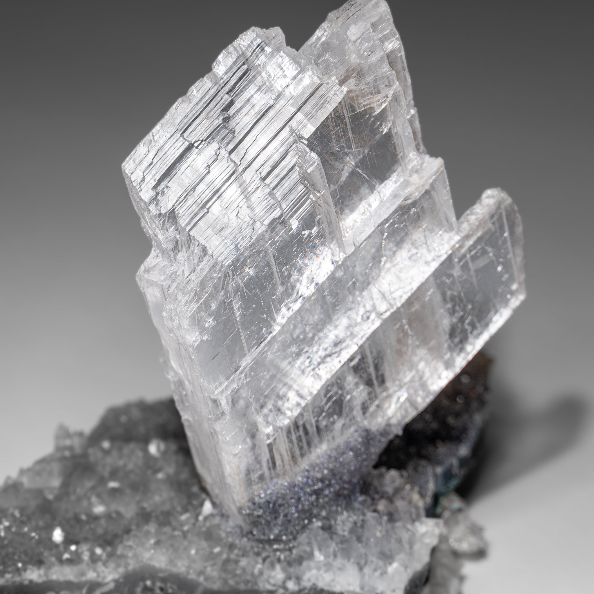 Gypsum Var. Selenite on Matrix from Rio Grande do Sul, Brazil (524.5 grams)