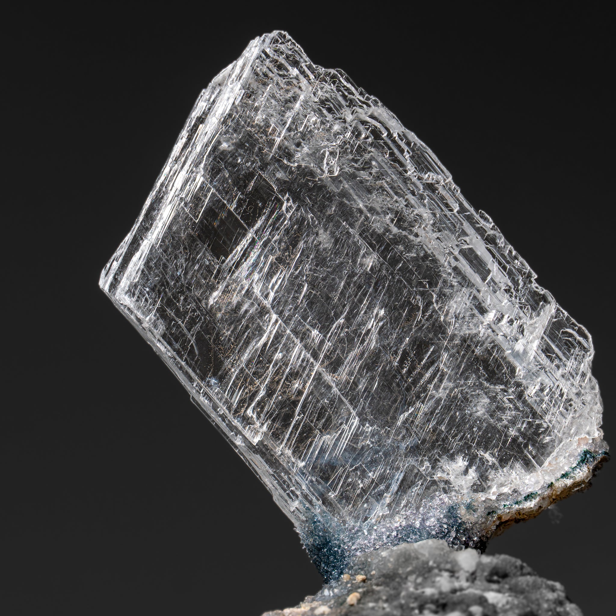 Gypsum Var. Selenite on Matrix from Rio Grande do Sul, Brazil (2.45 lbs)