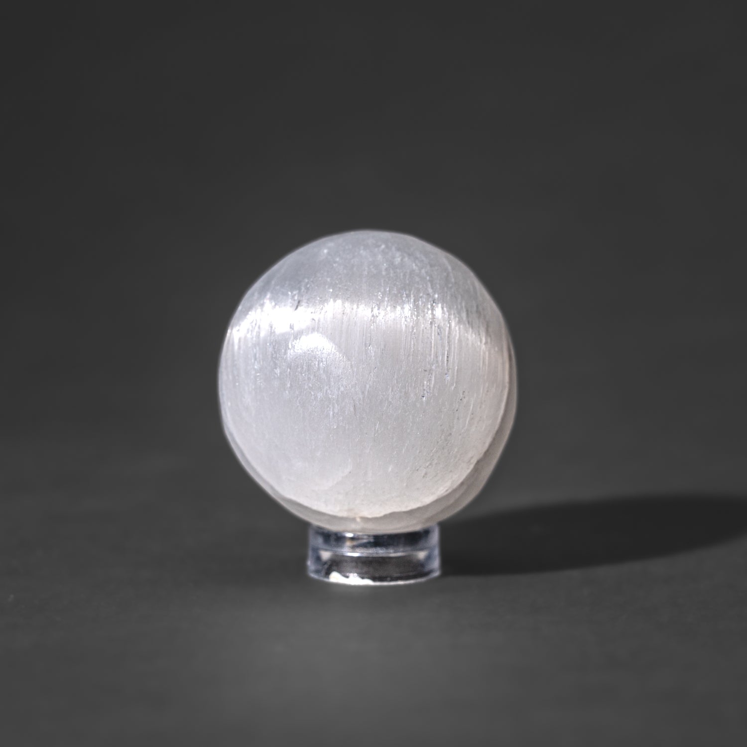 Genuine Polished Cats Eye Selenite (1.25") Small Sphere