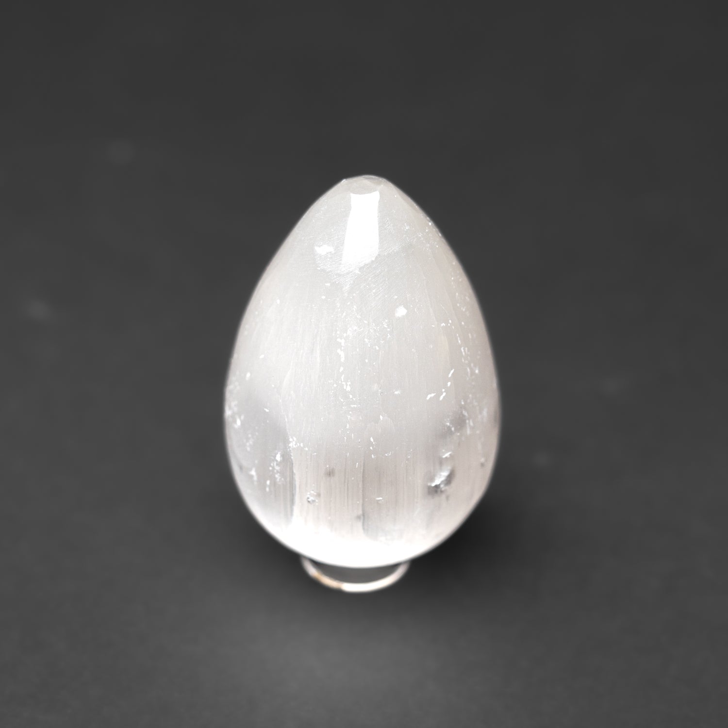 Genuine Polished Cats Eye Selenite Small Egg