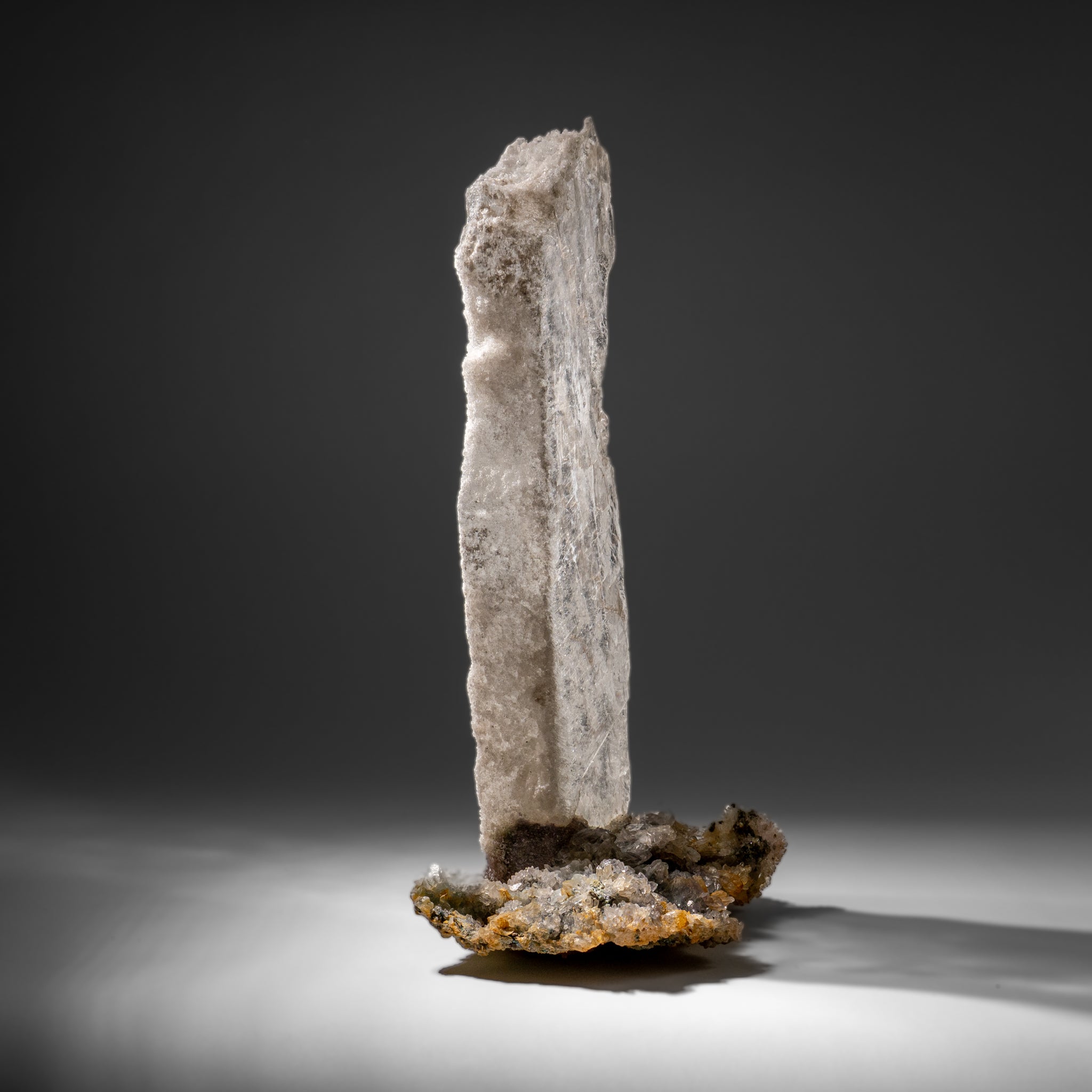 Gypsum Var. Selenite on Matrix from Rio Grande do Sul, Brazil (19 lbs)
