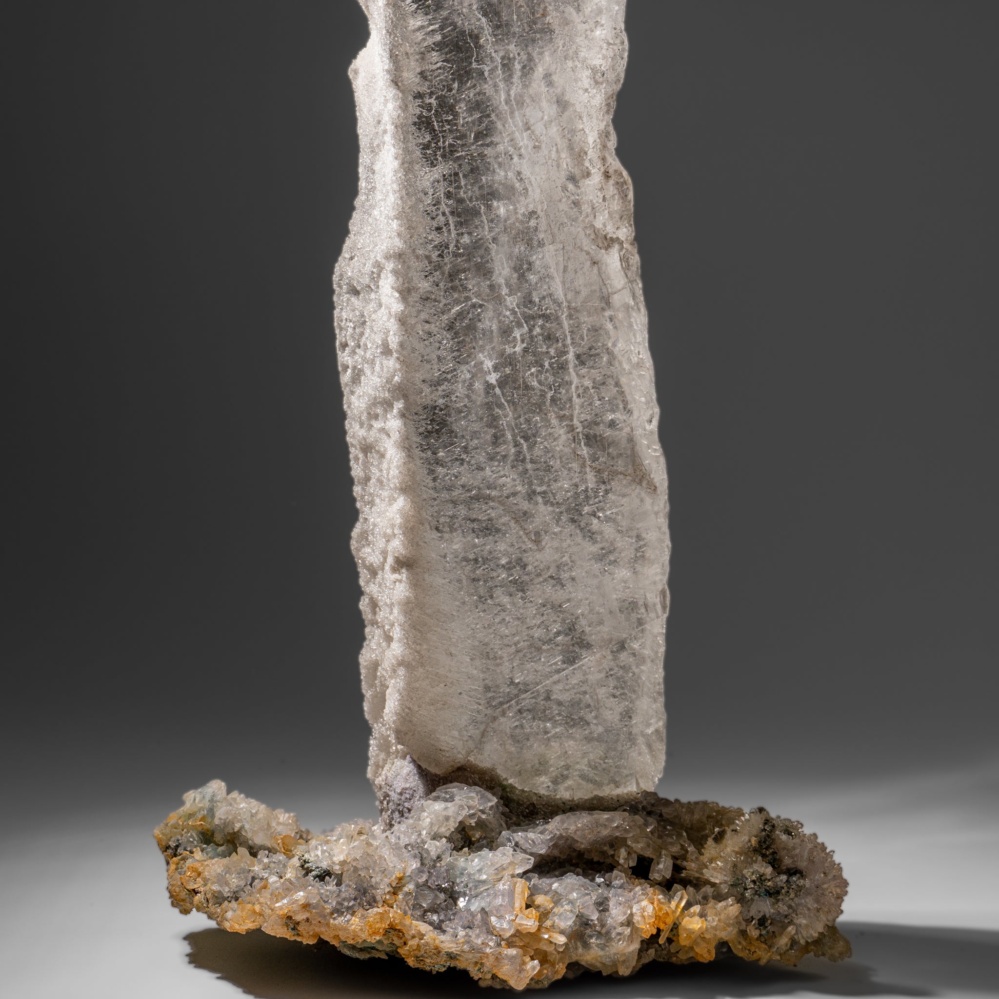 Gypsum Var. Selenite on Matrix from Rio Grande do Sul, Brazil (19 lbs)