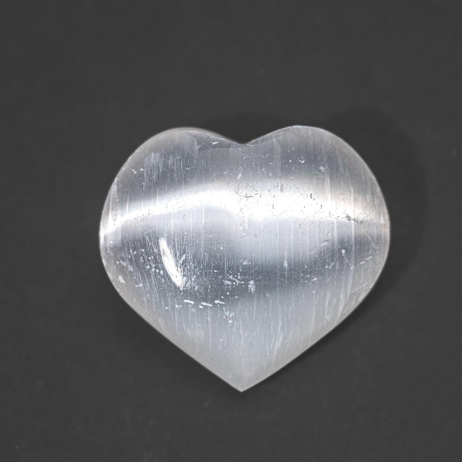 Selenite Crystal Heart (Small) from Morocco