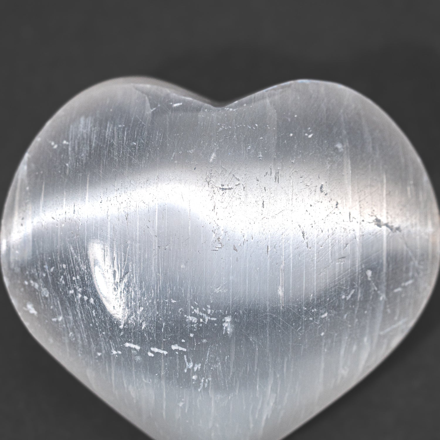 Selenite Crystal Heart (Small) from Morocco