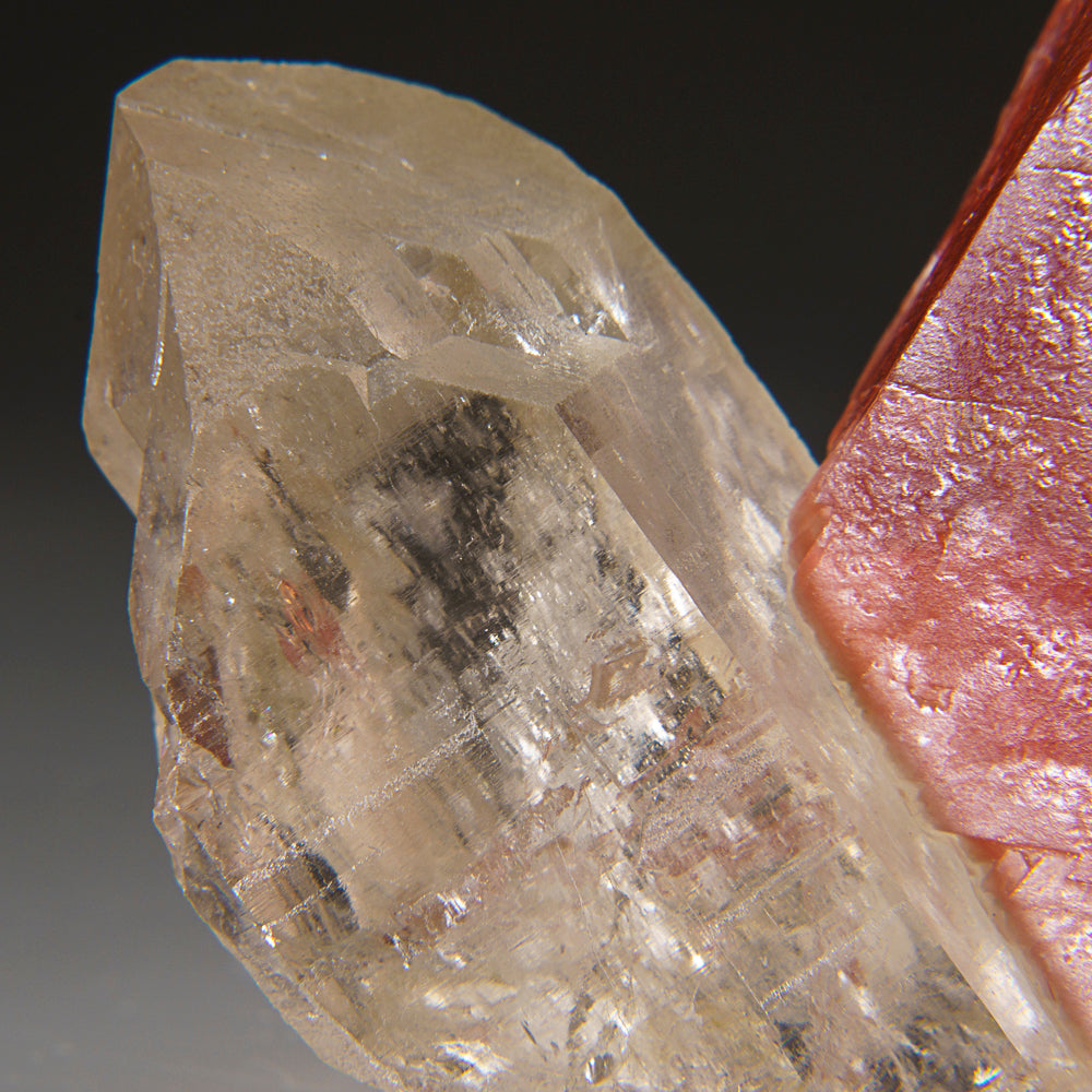 Fluorite with Quartz from Planggenstock by Strausee, Goschenen, Canton Uri, Switzerland