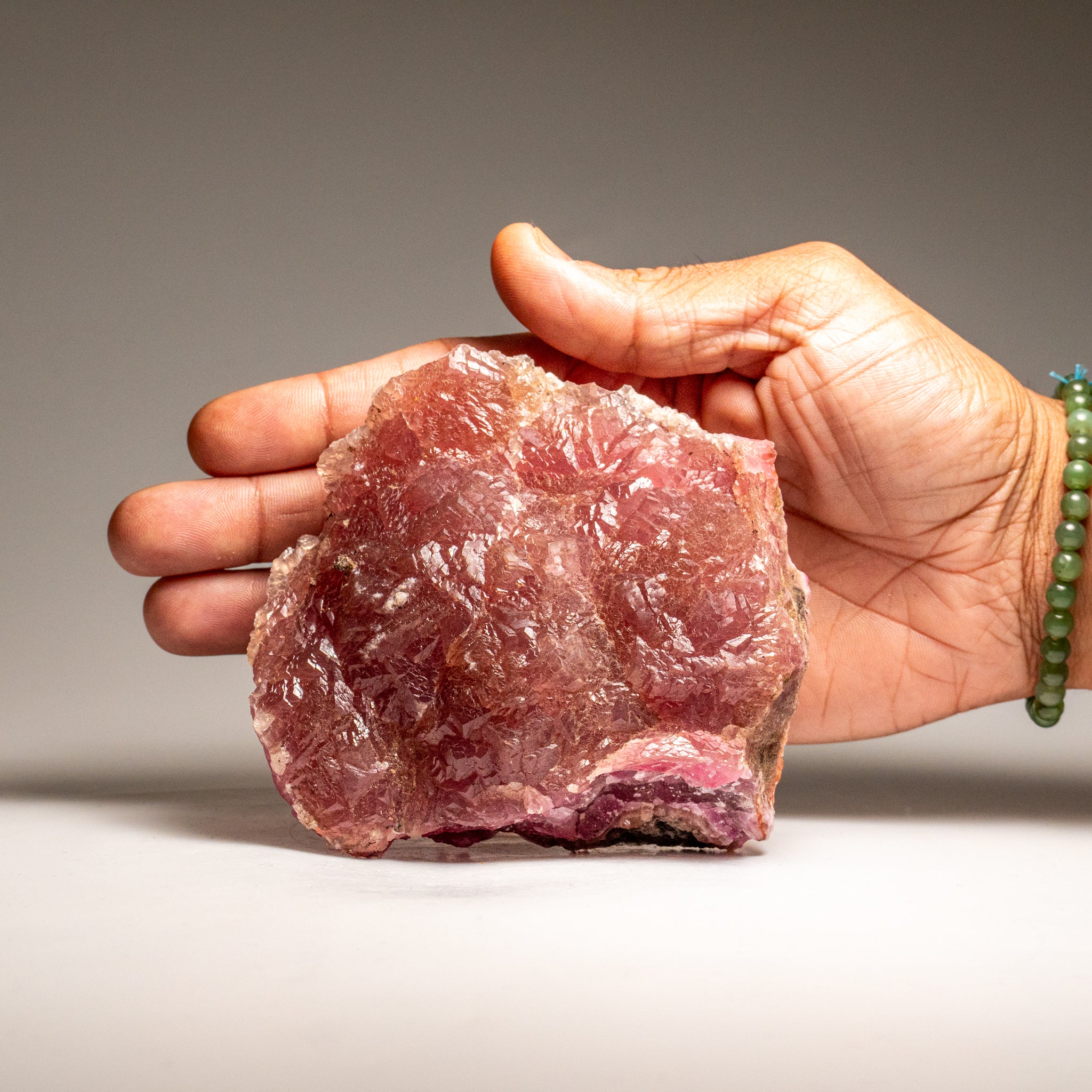 Cobaltoan Calcite from Agoudal Mine, Anti-Atlas Mountains, Ouarzazate, Morocco