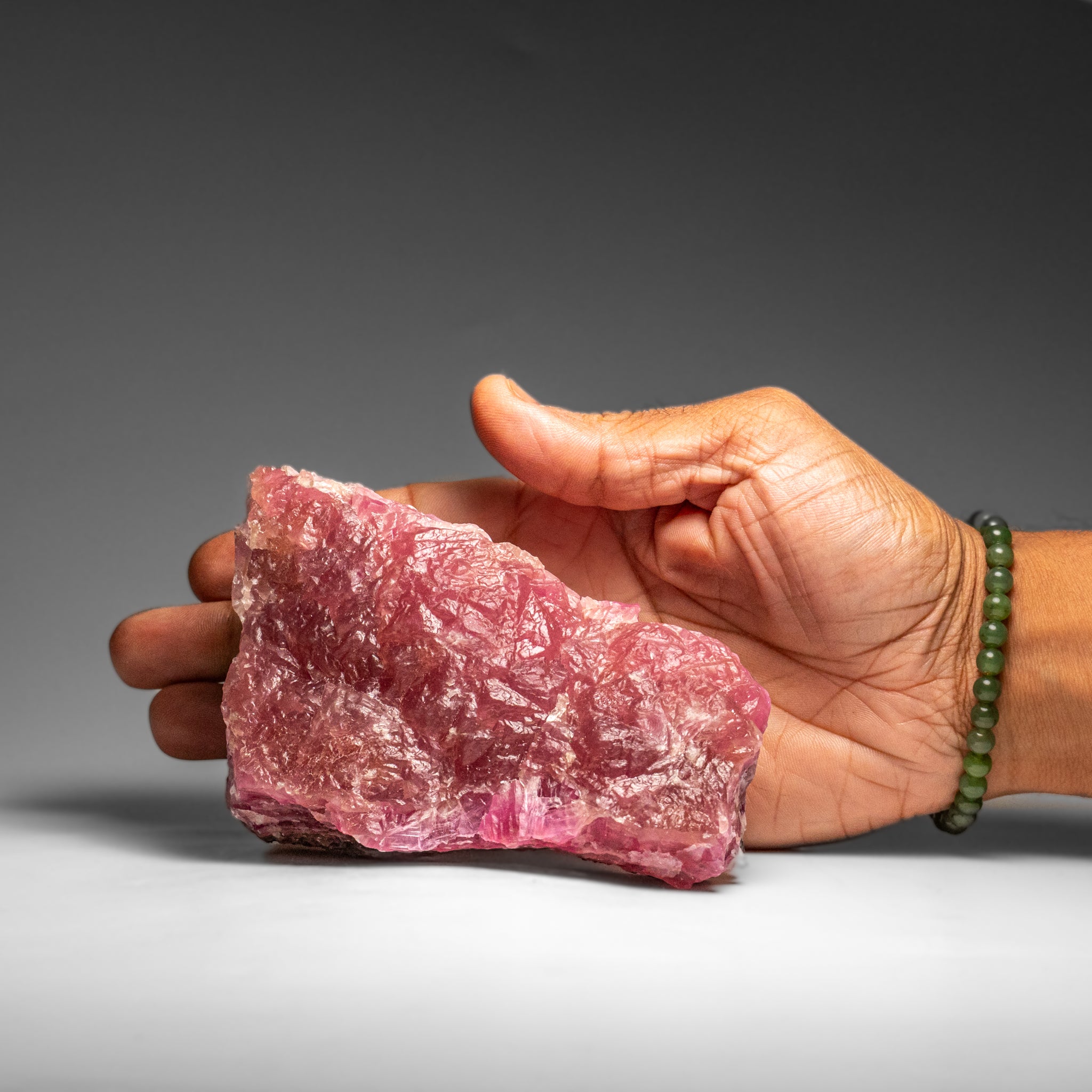 Cobaltoan Calcite from Agoudal Mine, Anti-Atlas Mountains, Ouarzazate, Morocco