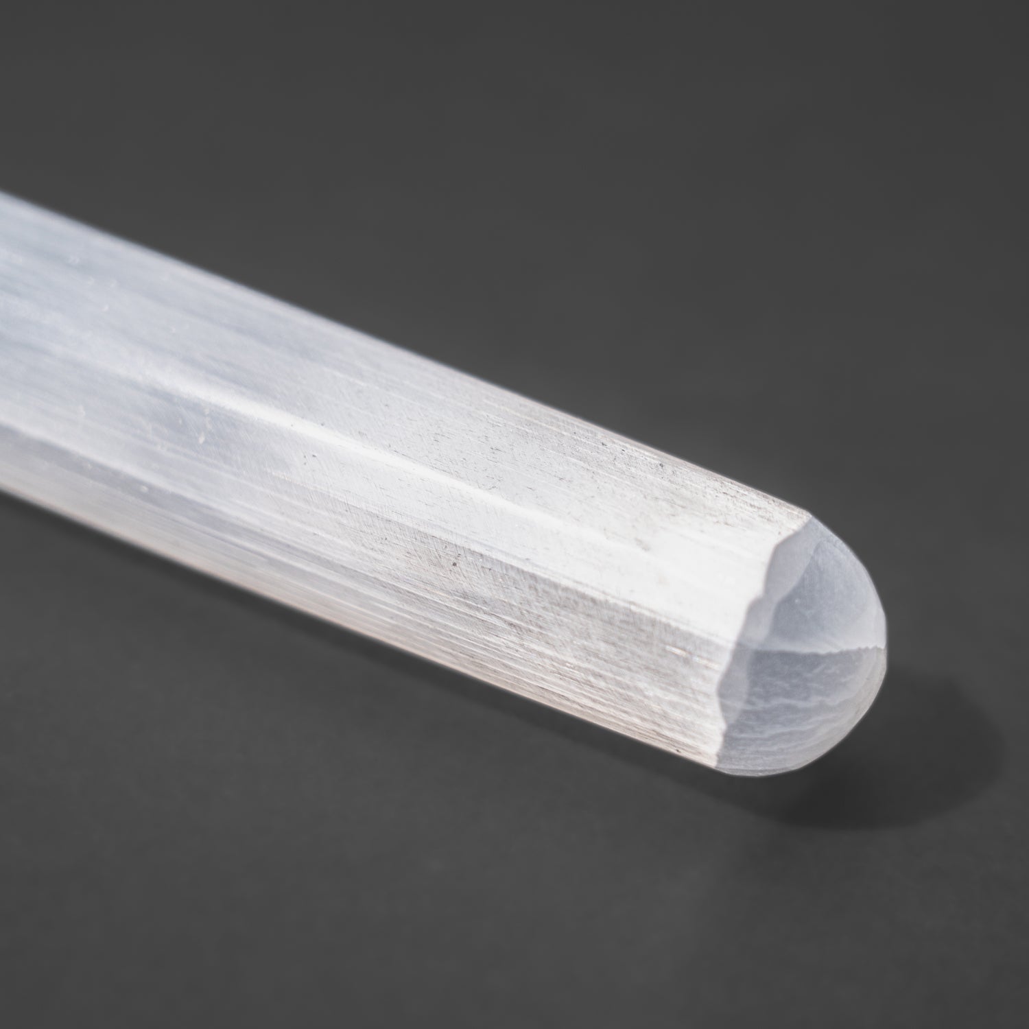 Selenite Point Massage Wand From Morocco