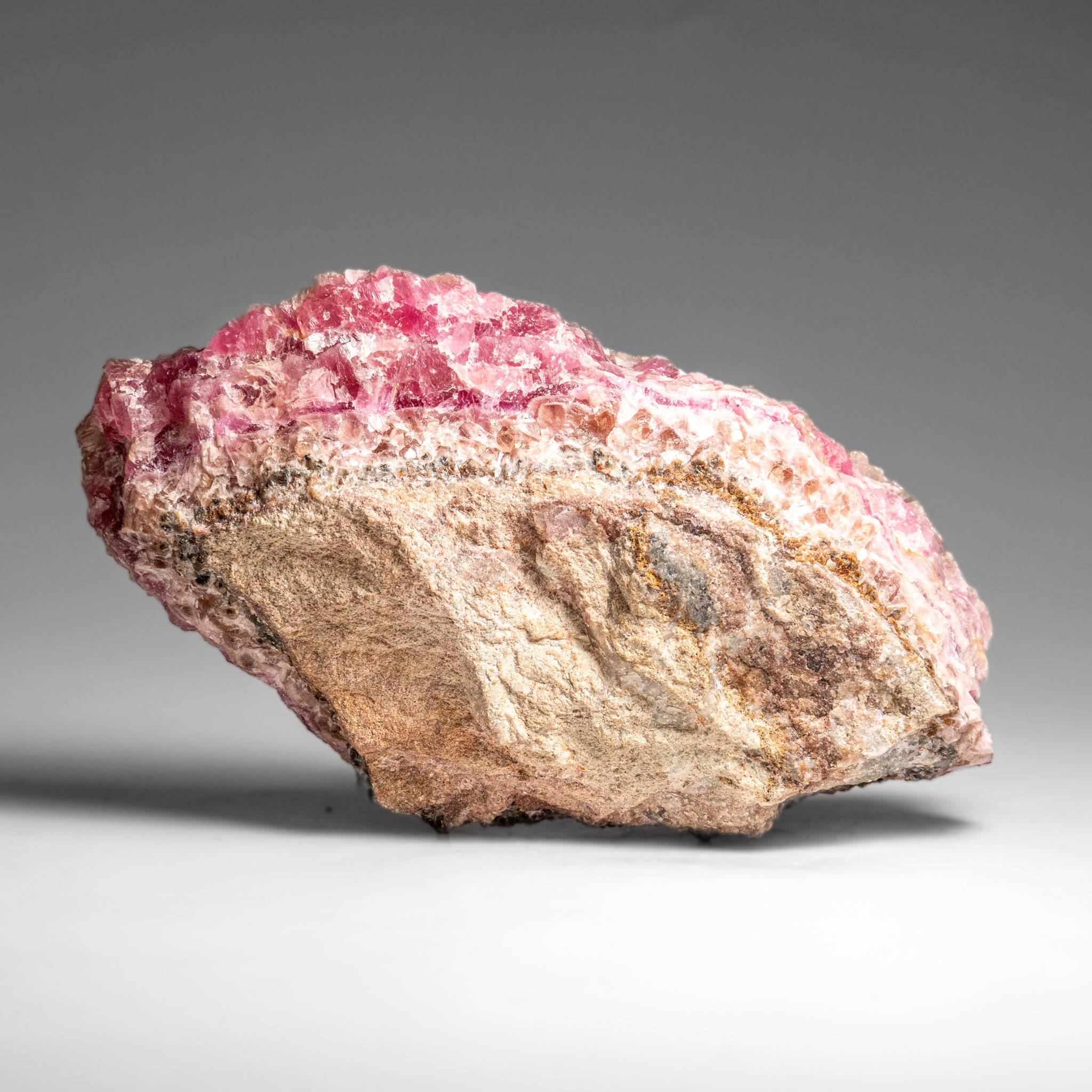Cobaltoan Calcite from Agoudal Mine, Anti-Atlas Mountains, Ouarzazate, Morocco