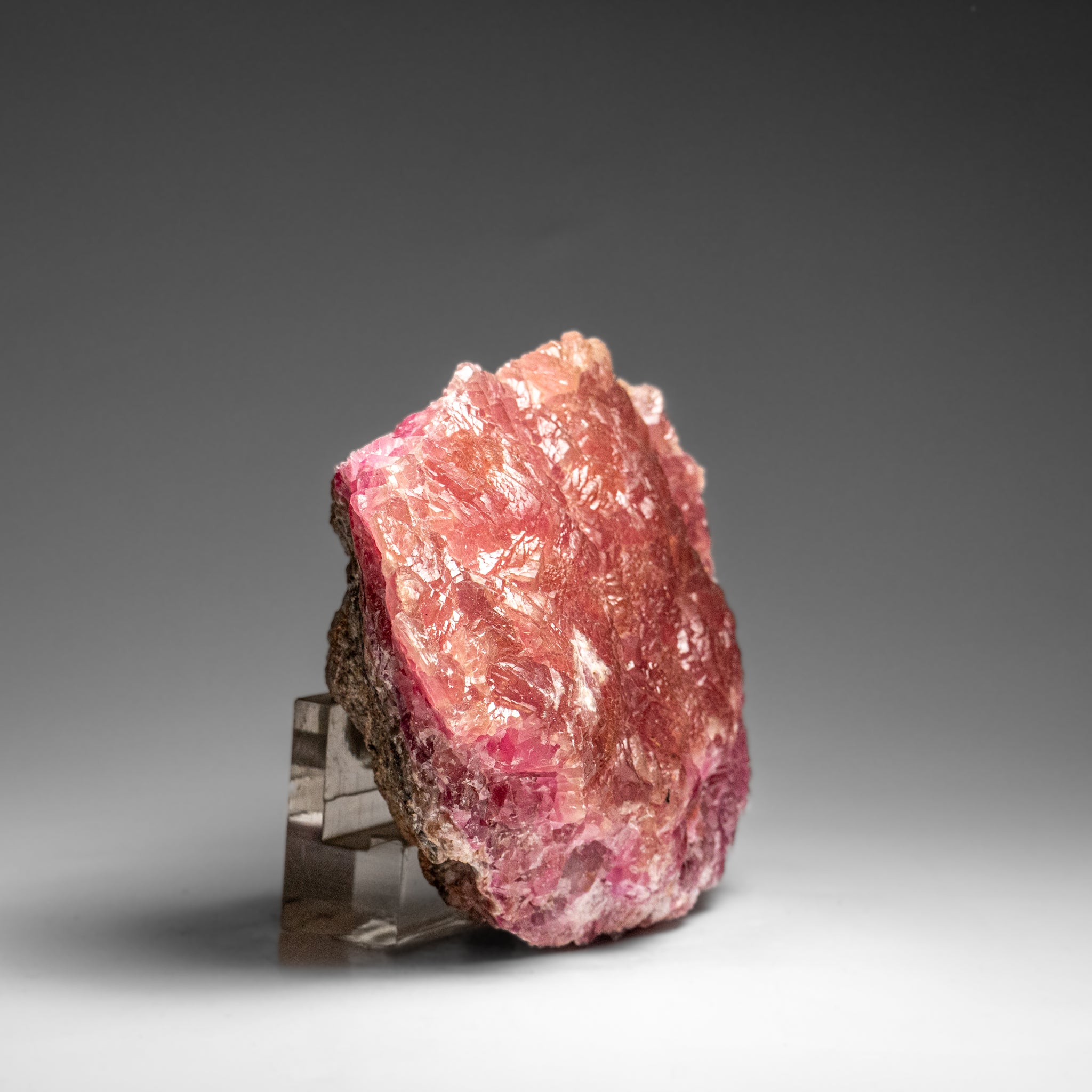 Cobaltoan Calcite from Agoudal Mine, Anti-Atlas Mountains, Ouarzazate, Morocco