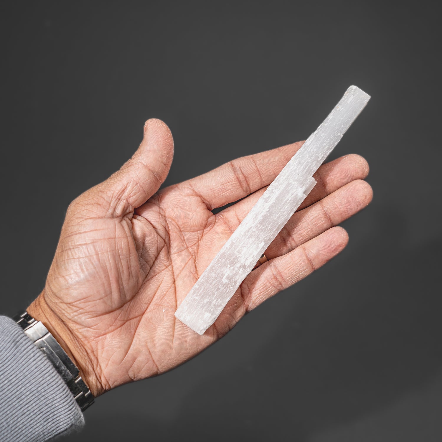 Genuine Selenite Rough Stick Wand