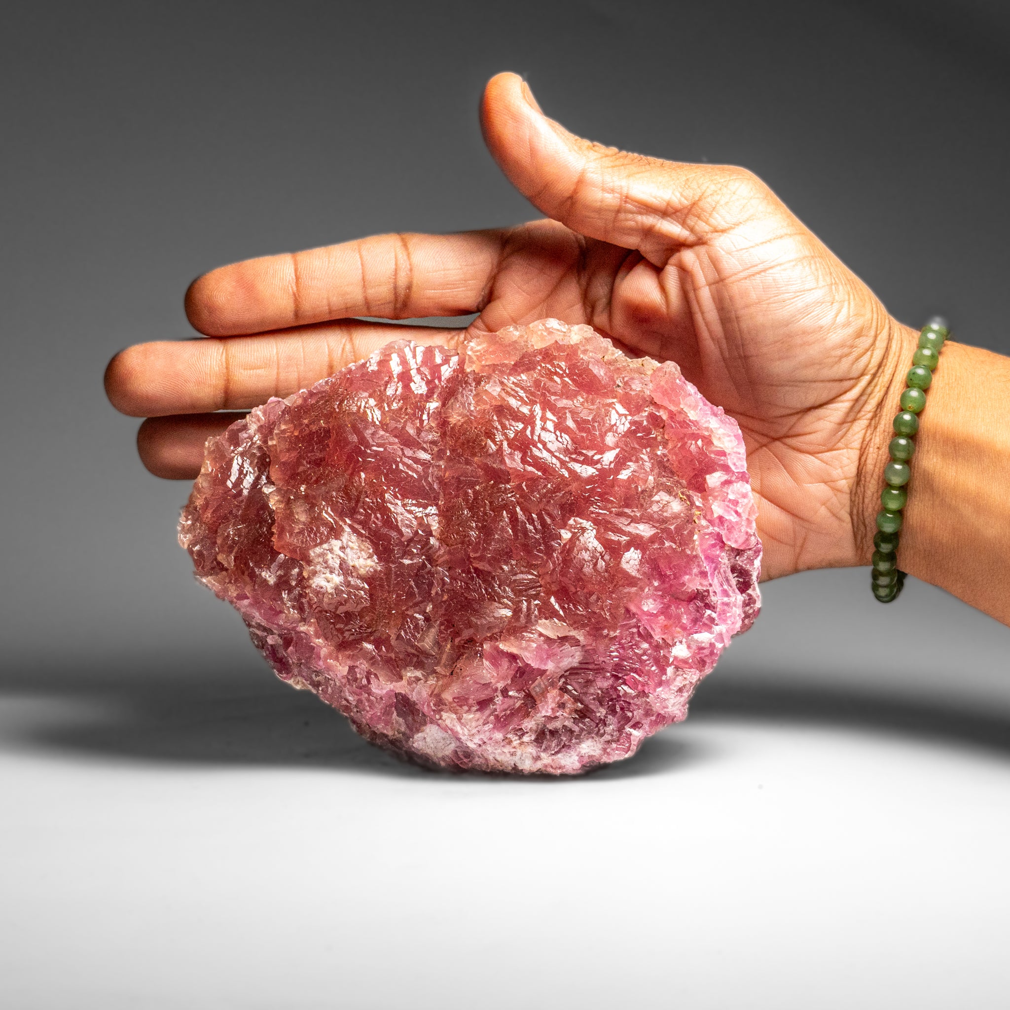 Cobaltoan Calcite from Agoudal Mine, Anti-Atlas Mountains, Ouarzazate, Morocco
