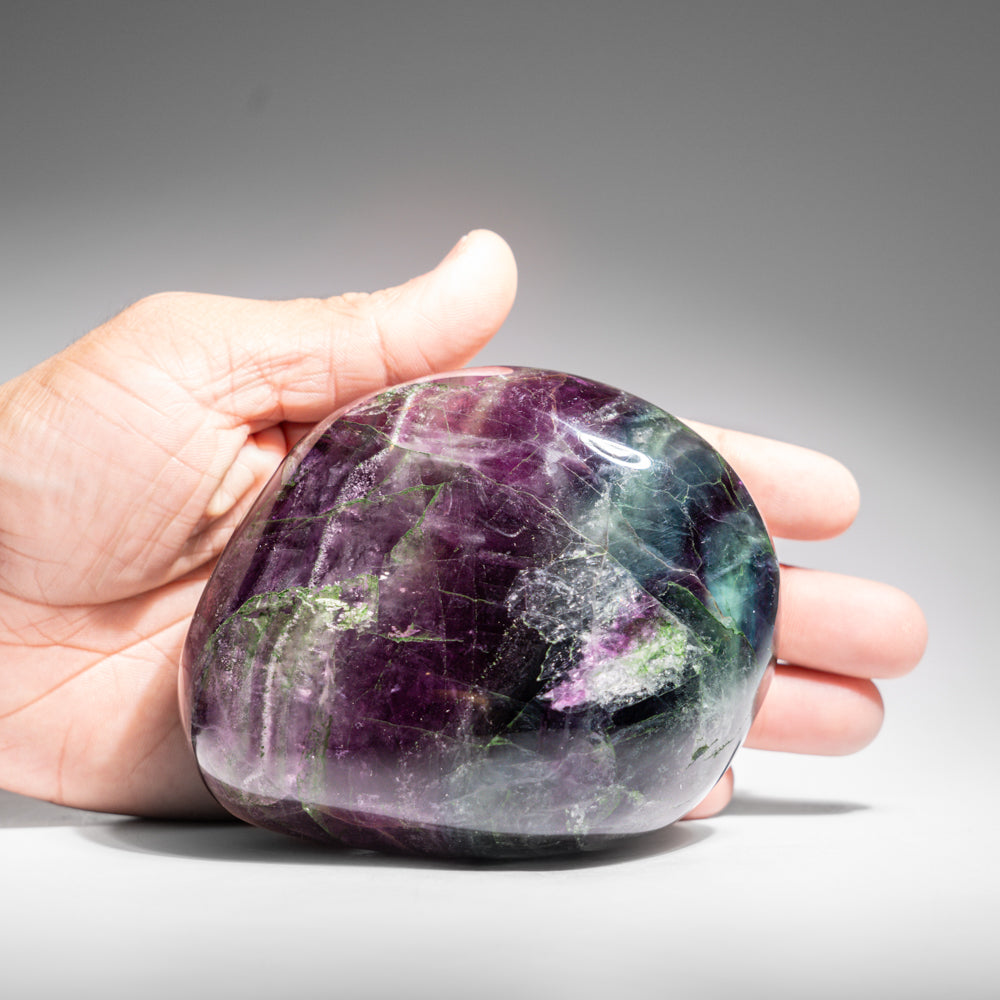 Genuine Polished Rainbow Fluorite Freeform (2.4 lbs)