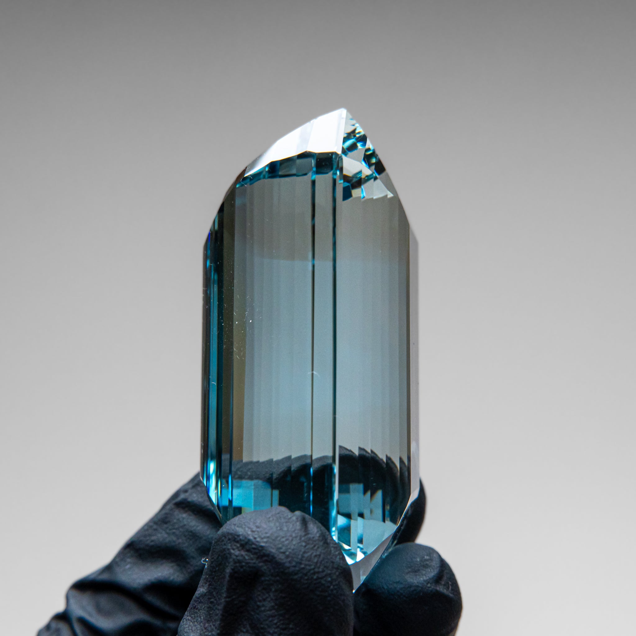 1185.5ct. Blue Topaz Emerald Cut Gemstone from Brazil