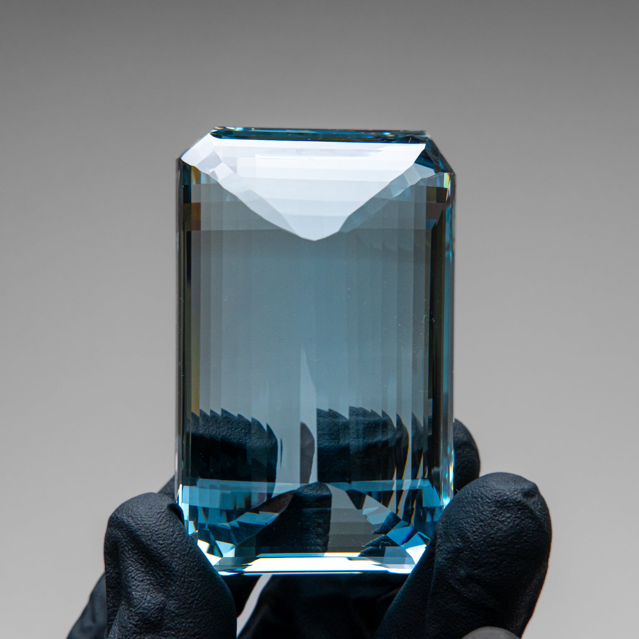 1185.5ct. Blue Topaz Emerald Cut Gemstone from Brazil