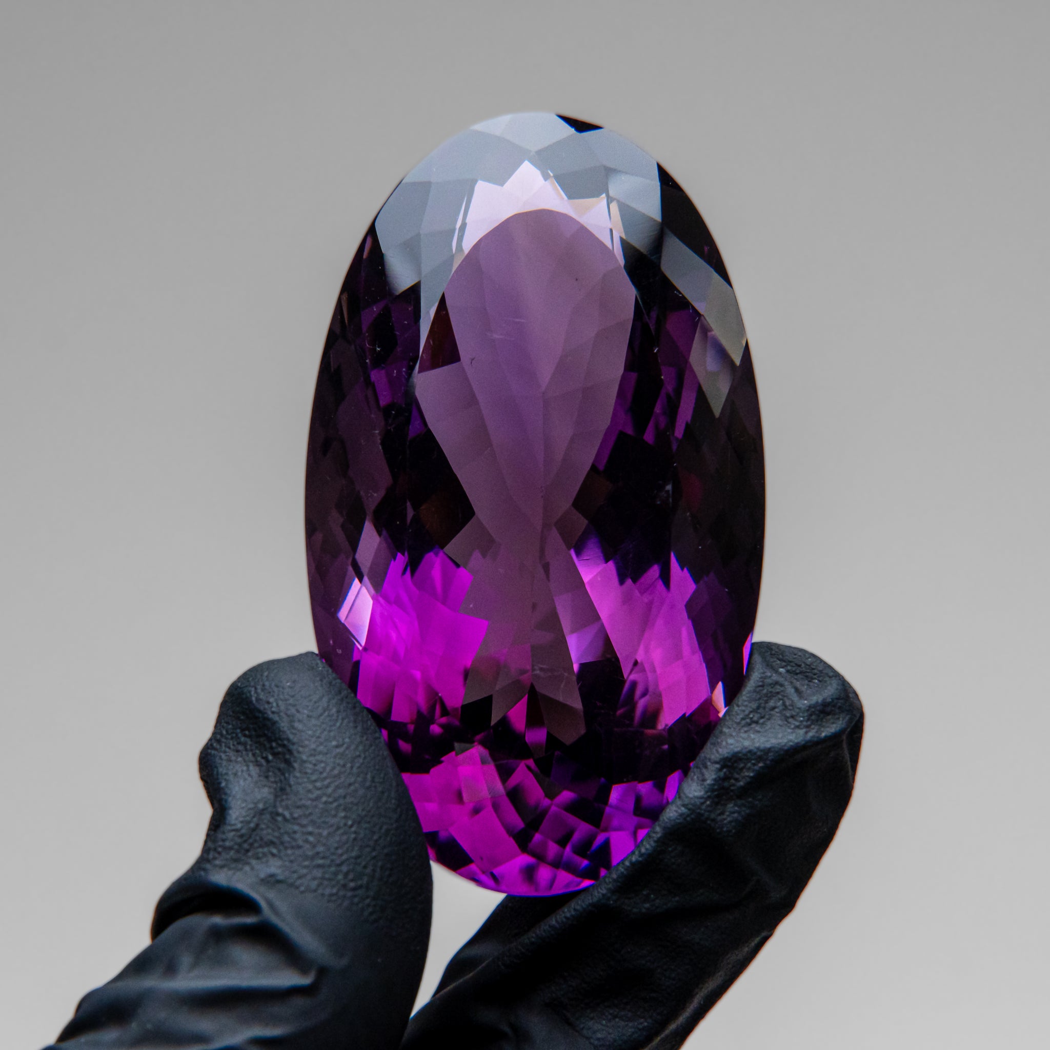 Amethyst Oval Cut Gemstone (313.5ct) from Brazil