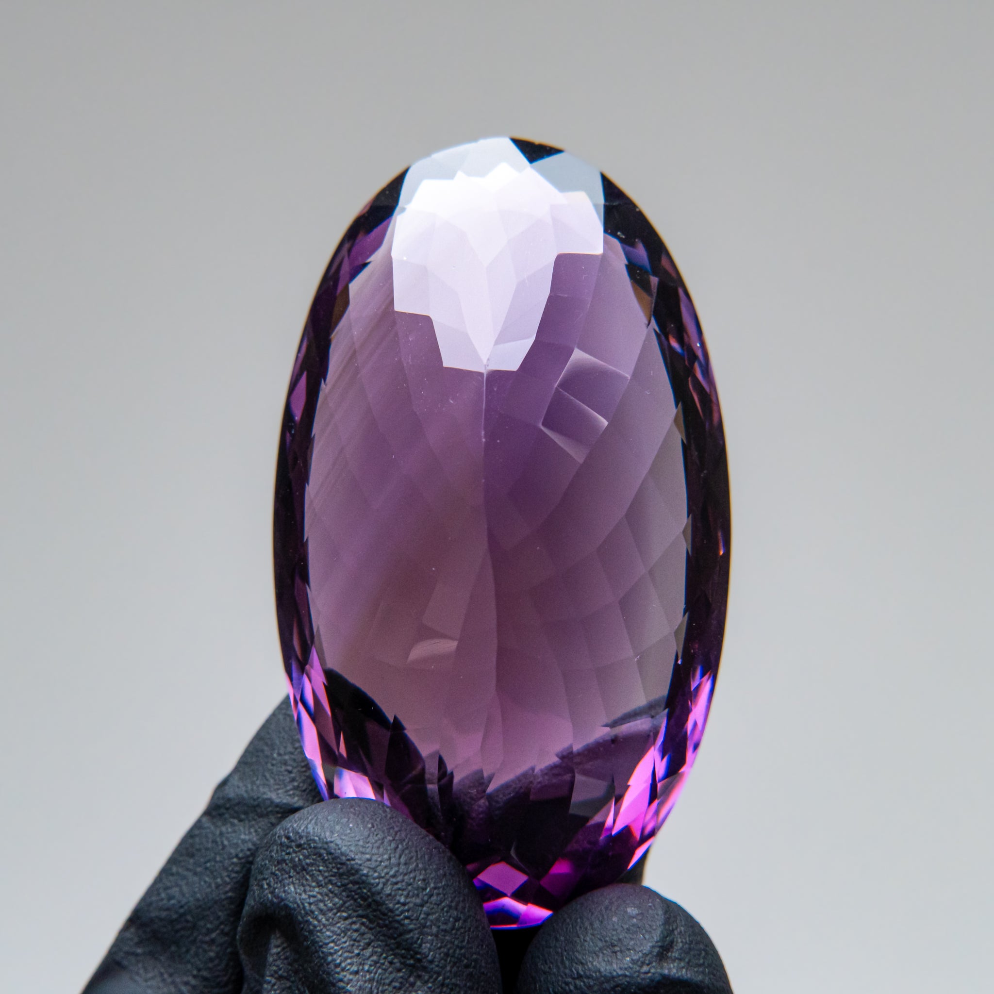 Amethyst Oval Cut Gemstone (313.5ct) from Brazil
