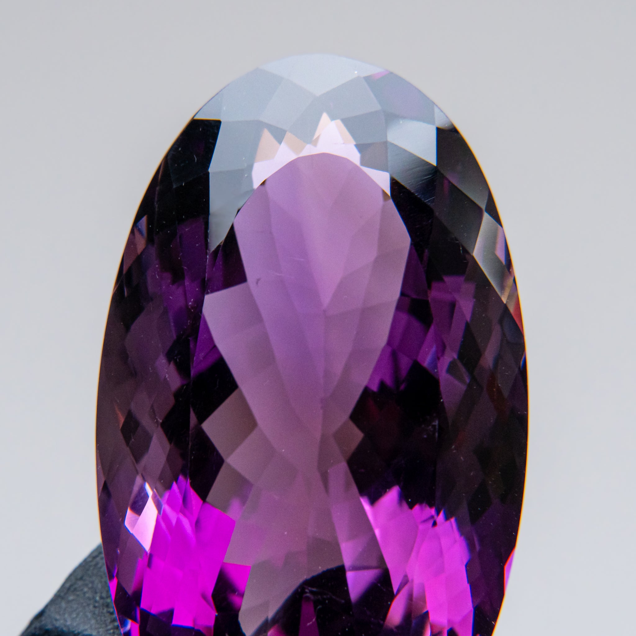 Amethyst Oval Cut Gemstone (313.5ct) from Brazil