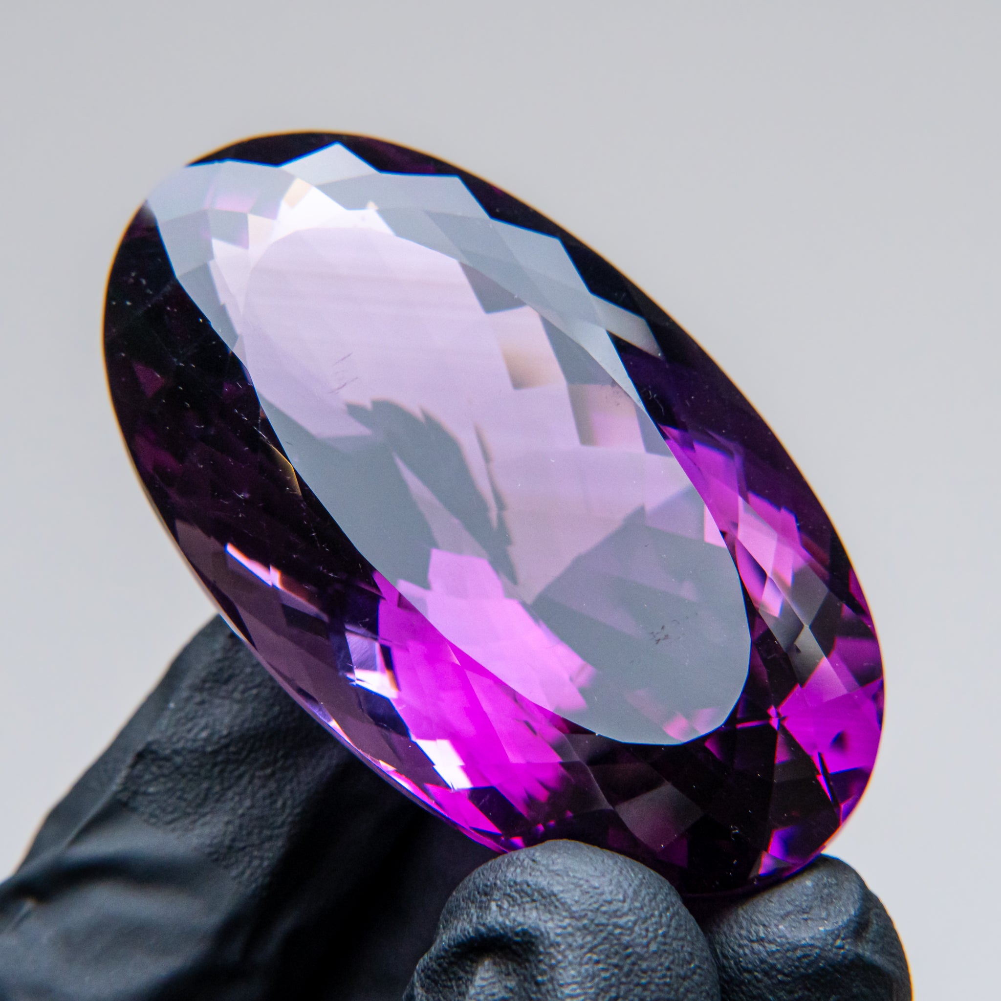 Amethyst Oval Cut Gemstone (313.5ct) from Brazil