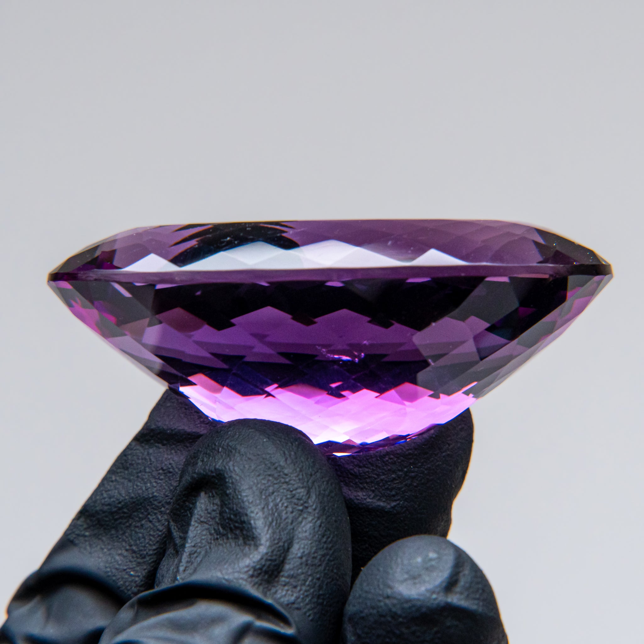 Amethyst Oval Cut Gemstone (313.5ct) from Brazil