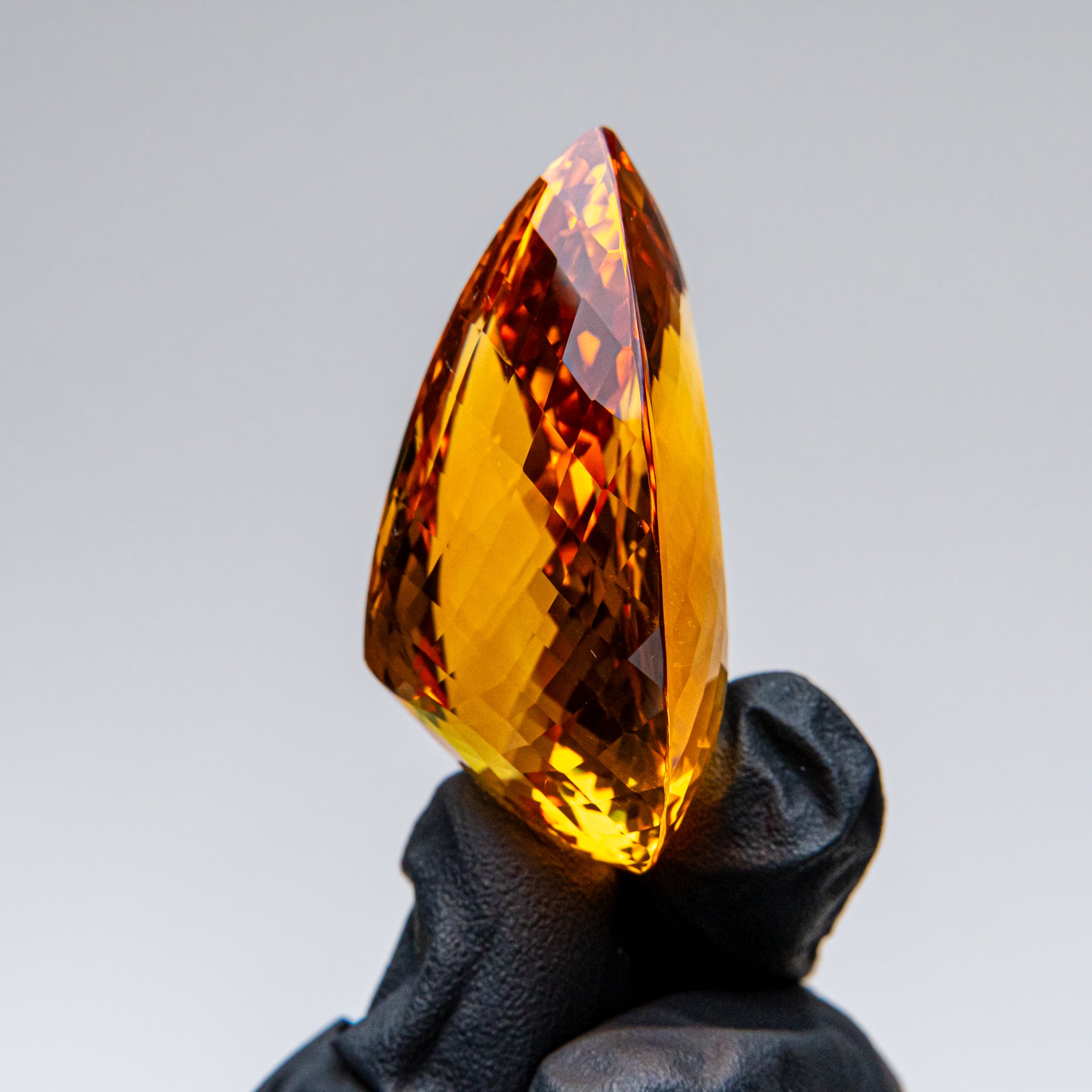 Citrine Teardrop Cut Gemstone (227.5ct) from Brazil