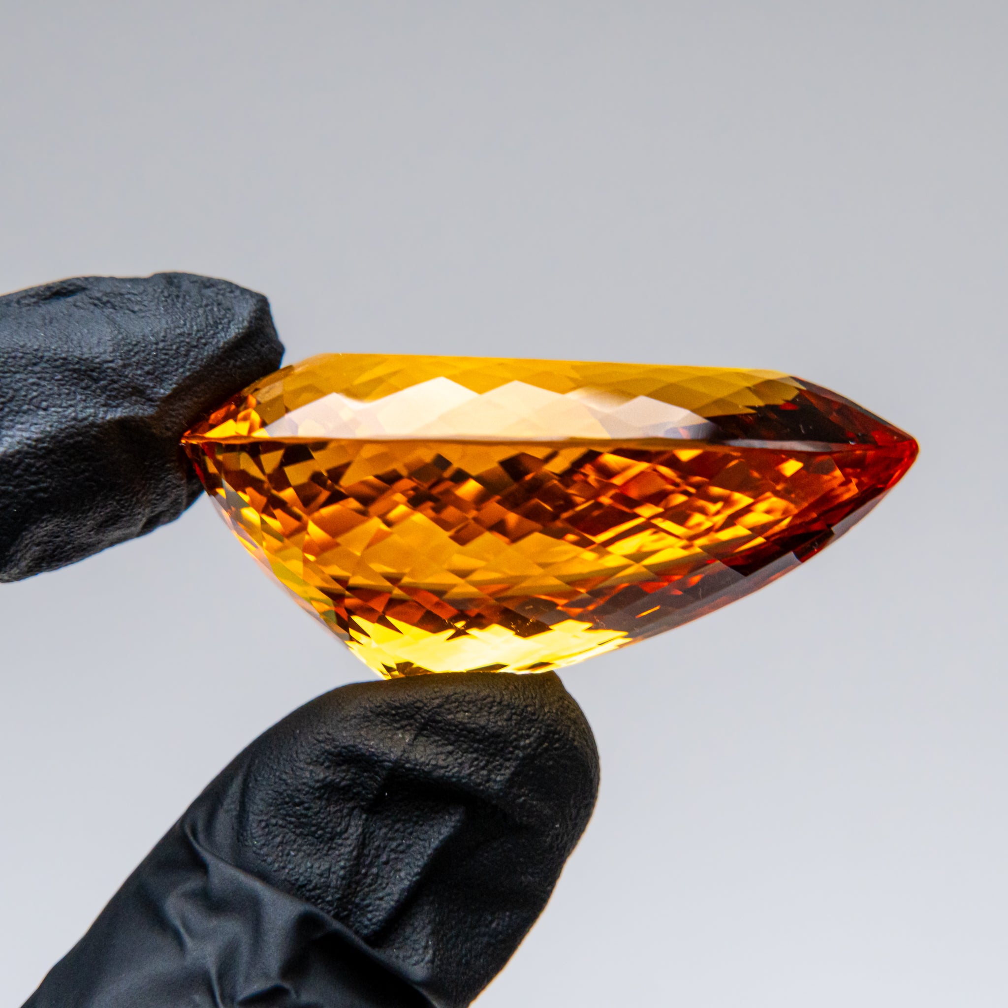 Citrine Teardrop Cut Gemstone (227.5ct) from Brazil