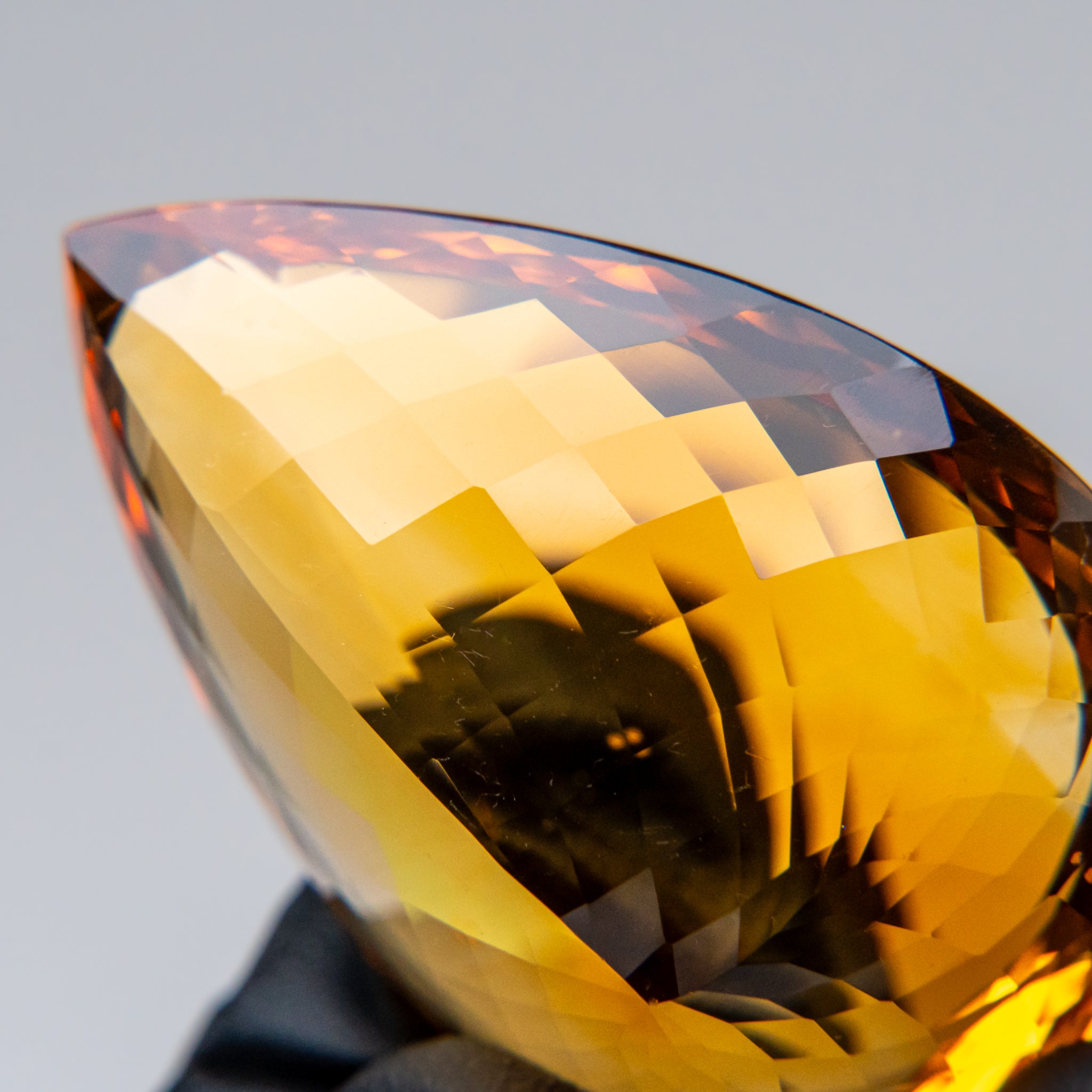 Citrine Teardrop Cut Gemstone (227.5ct) from Brazil