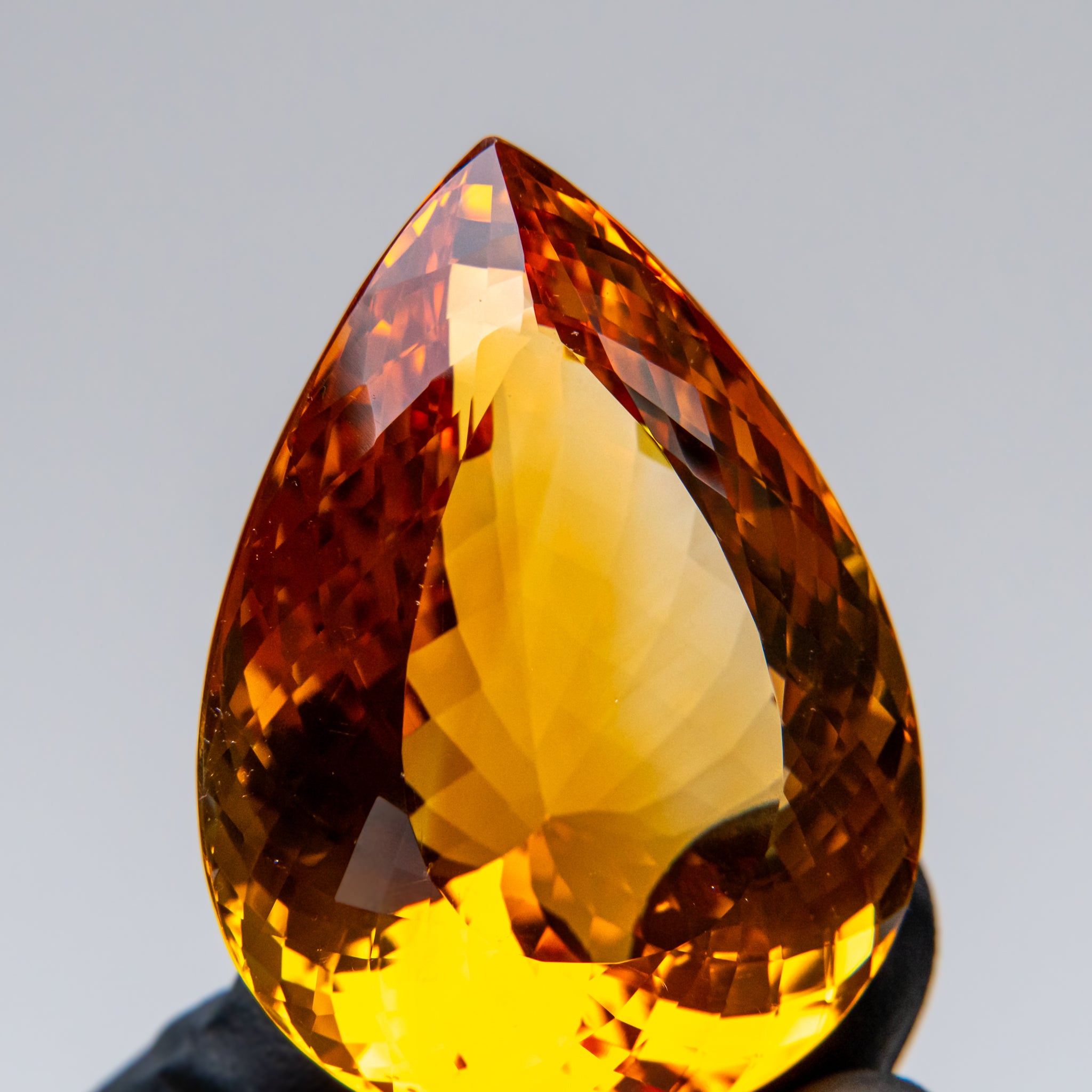 Citrine Teardrop Cut Gemstone (227.5ct) from Brazil
