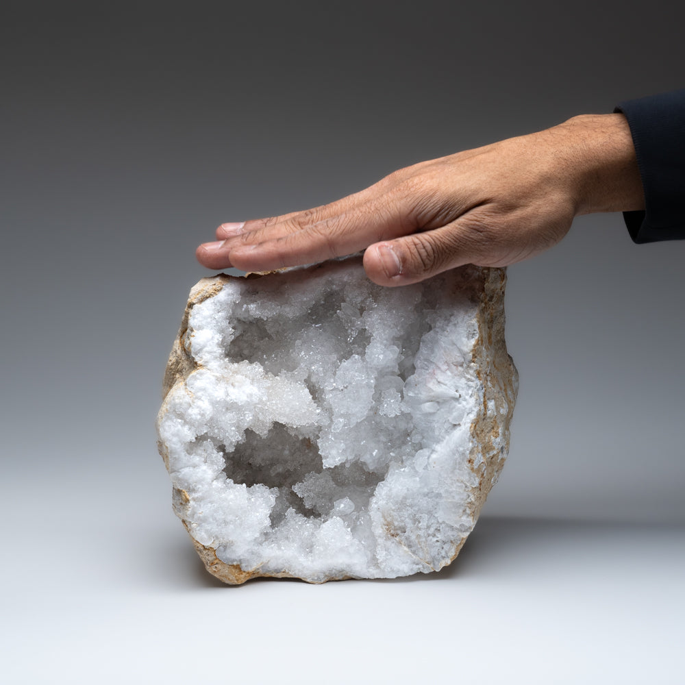 Genuine Calcite Geode From Morocco (6.8 lbs)