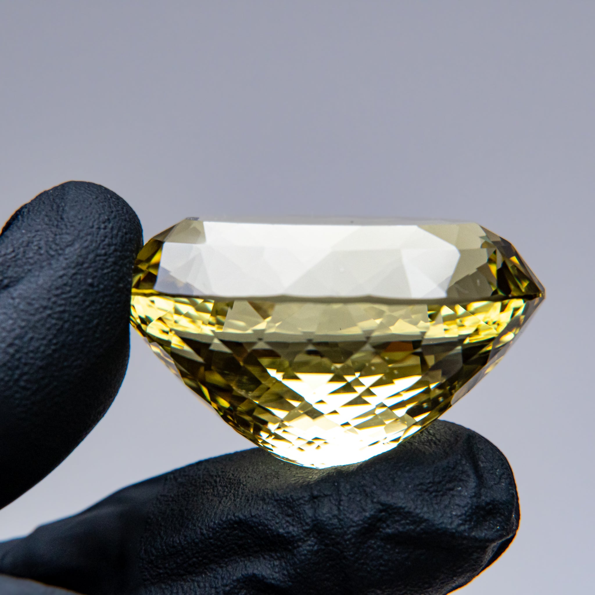 Heliodor Oval Cut Gemstone (166ct) from Russia