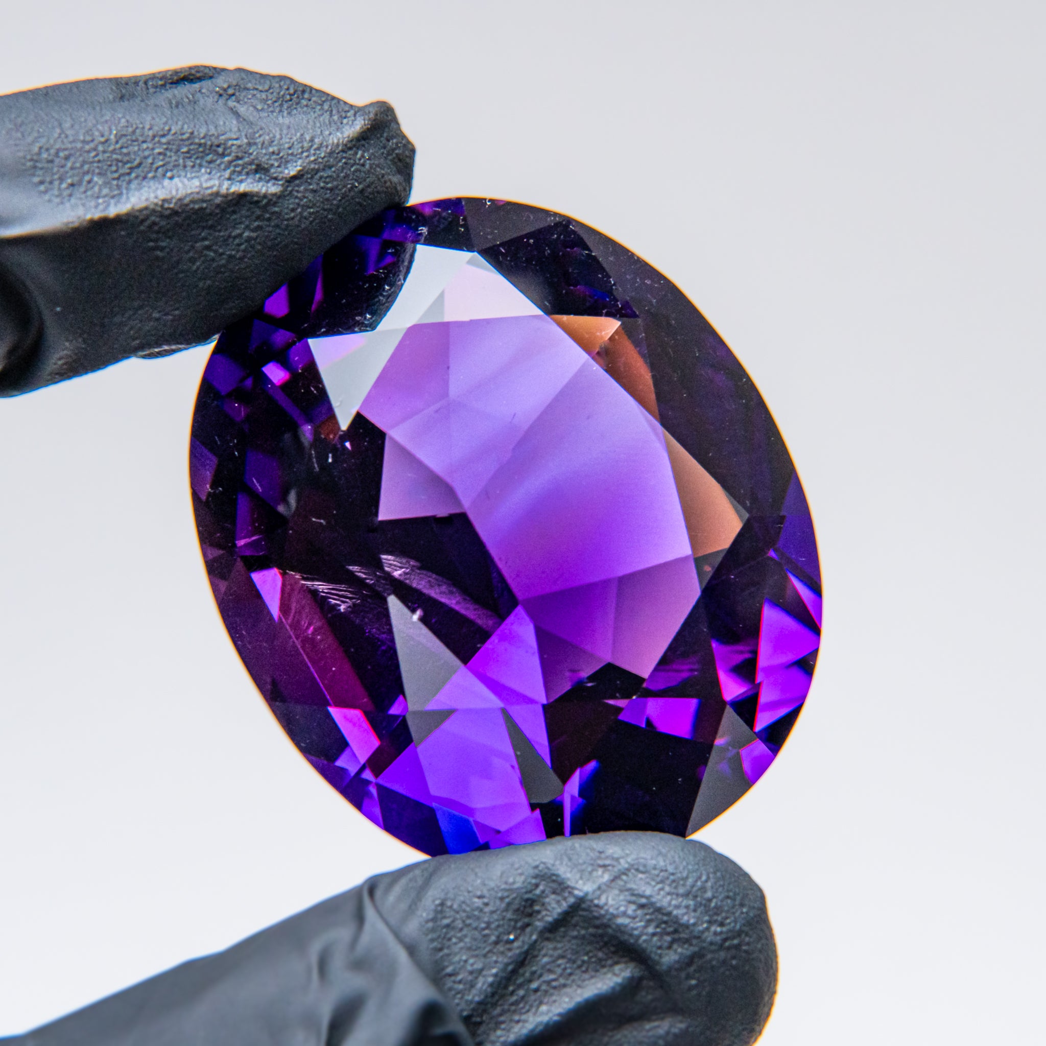 Amethyst Round Brilliant Cut Gemstone (307.5ct) from South Africa