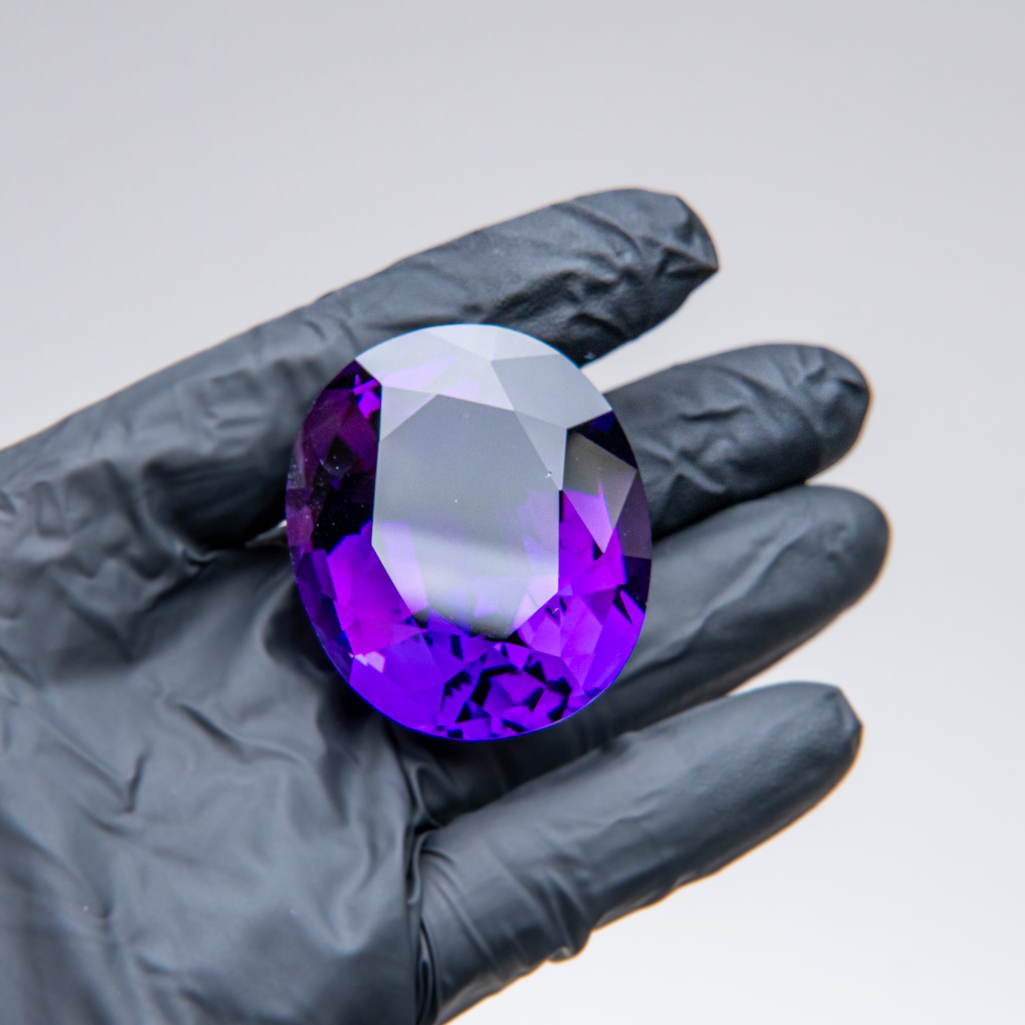 Amethyst Round Brilliant Cut Gemstone (307.5ct) from South Africa
