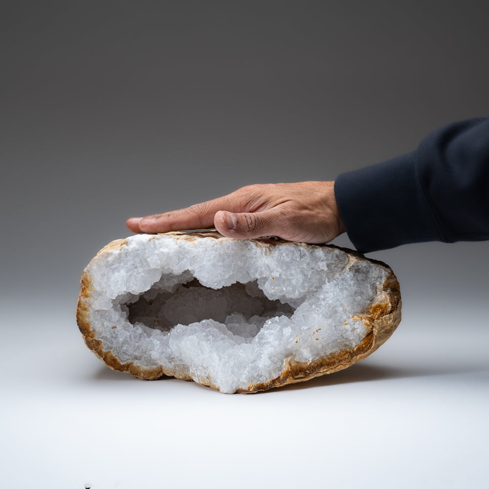 Genuine Calcite Geode From Morocco (16.6 lbs)