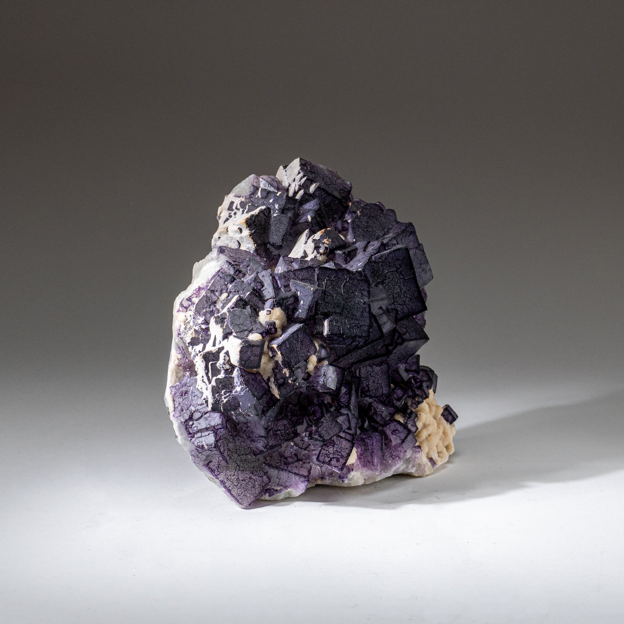 Purple Fluorite from Hunan Province, China