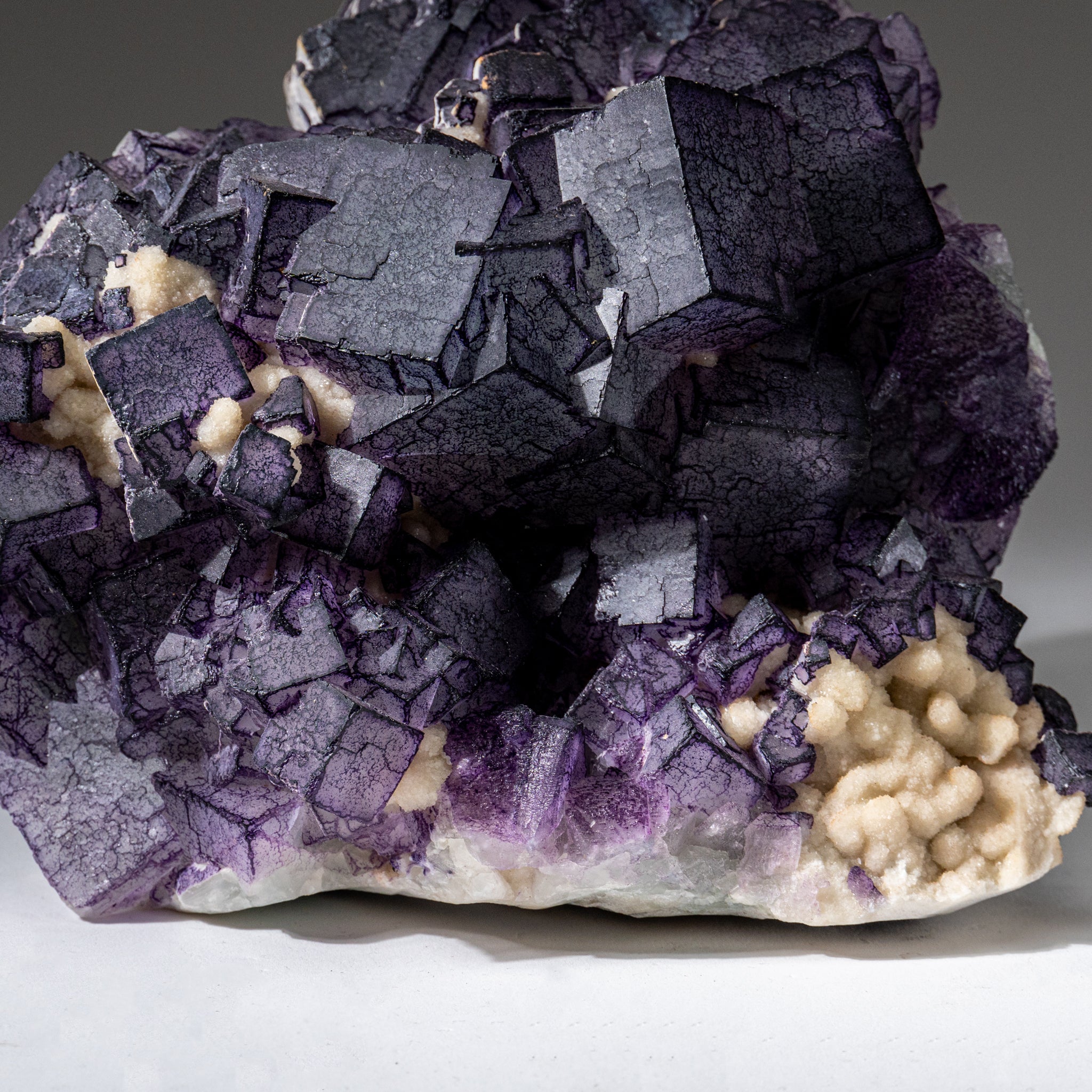 Purple Fluorite from Hunan Province, China