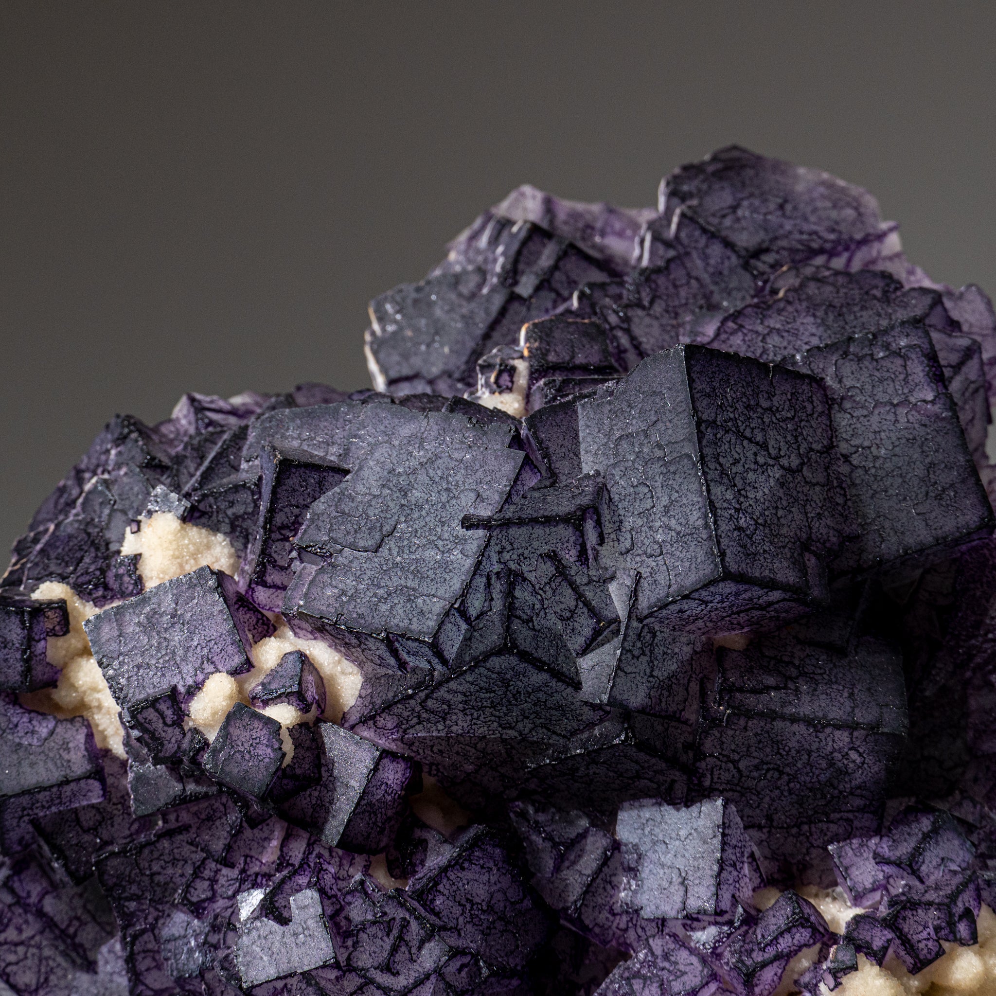 Purple Fluorite from Hunan Province, China